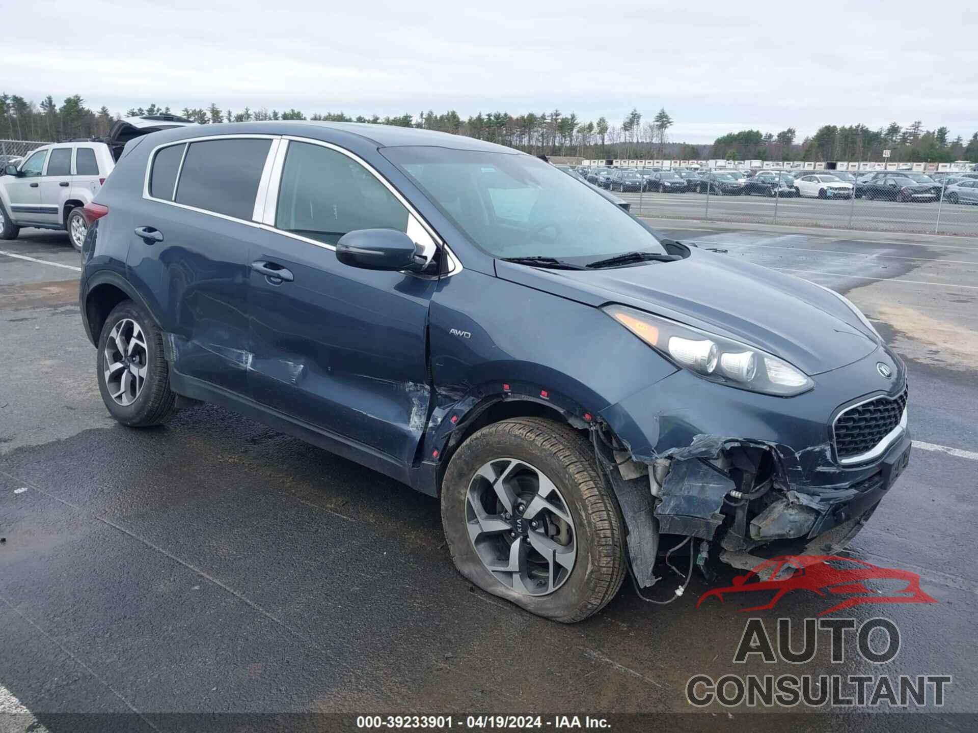 KIA SPORTAGE 2021 - KNDPMCAC7M7879670