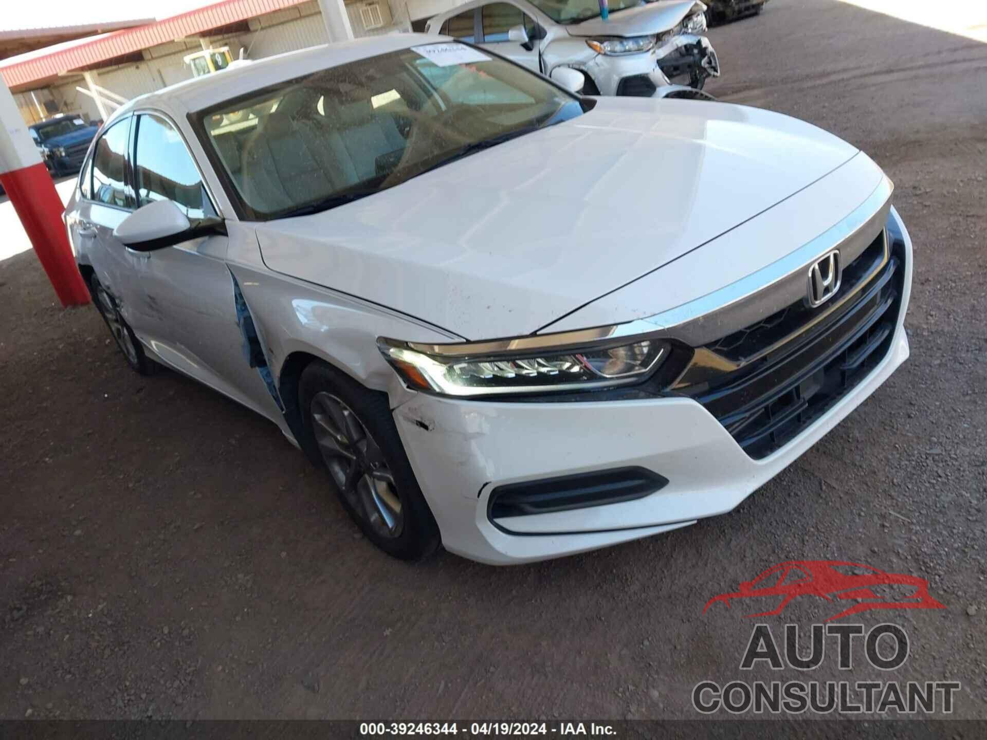 HONDA ACCORD 2018 - 1HGCV1F19JA110871