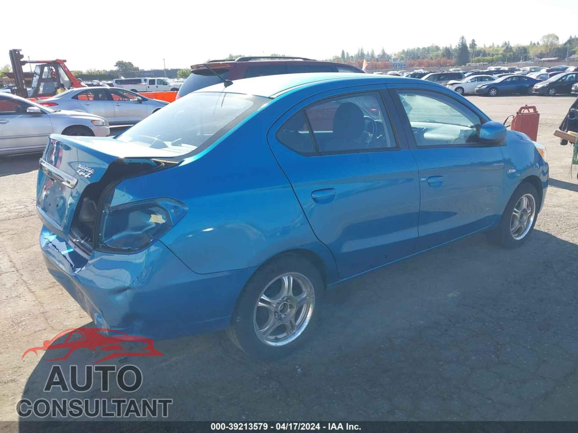 MITSUBISHI MIRAGE G4 2017 - ML32F3FJ1HHF15357