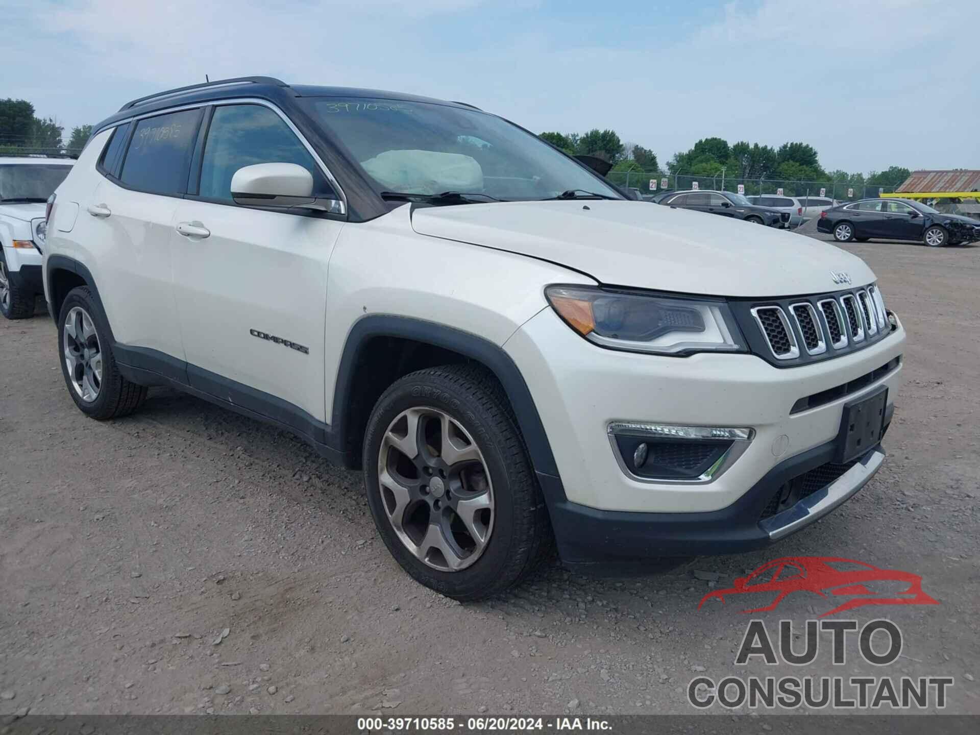 JEEP NEW COMPASS 2017 - 3C4NJDCB1HT617123