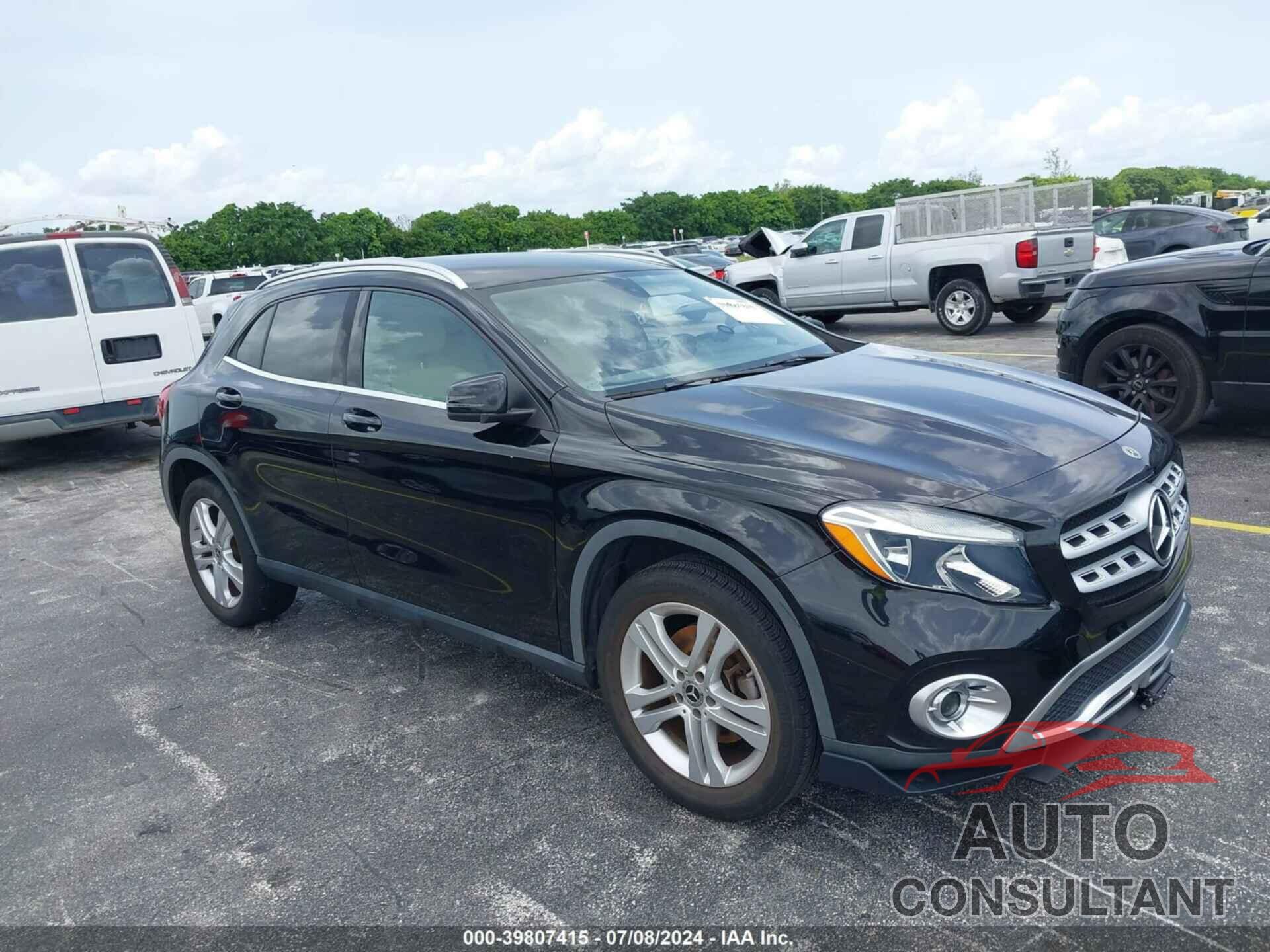 MERCEDES-BENZ GLA 250 2018 - WDCTG4EBXJJ508539