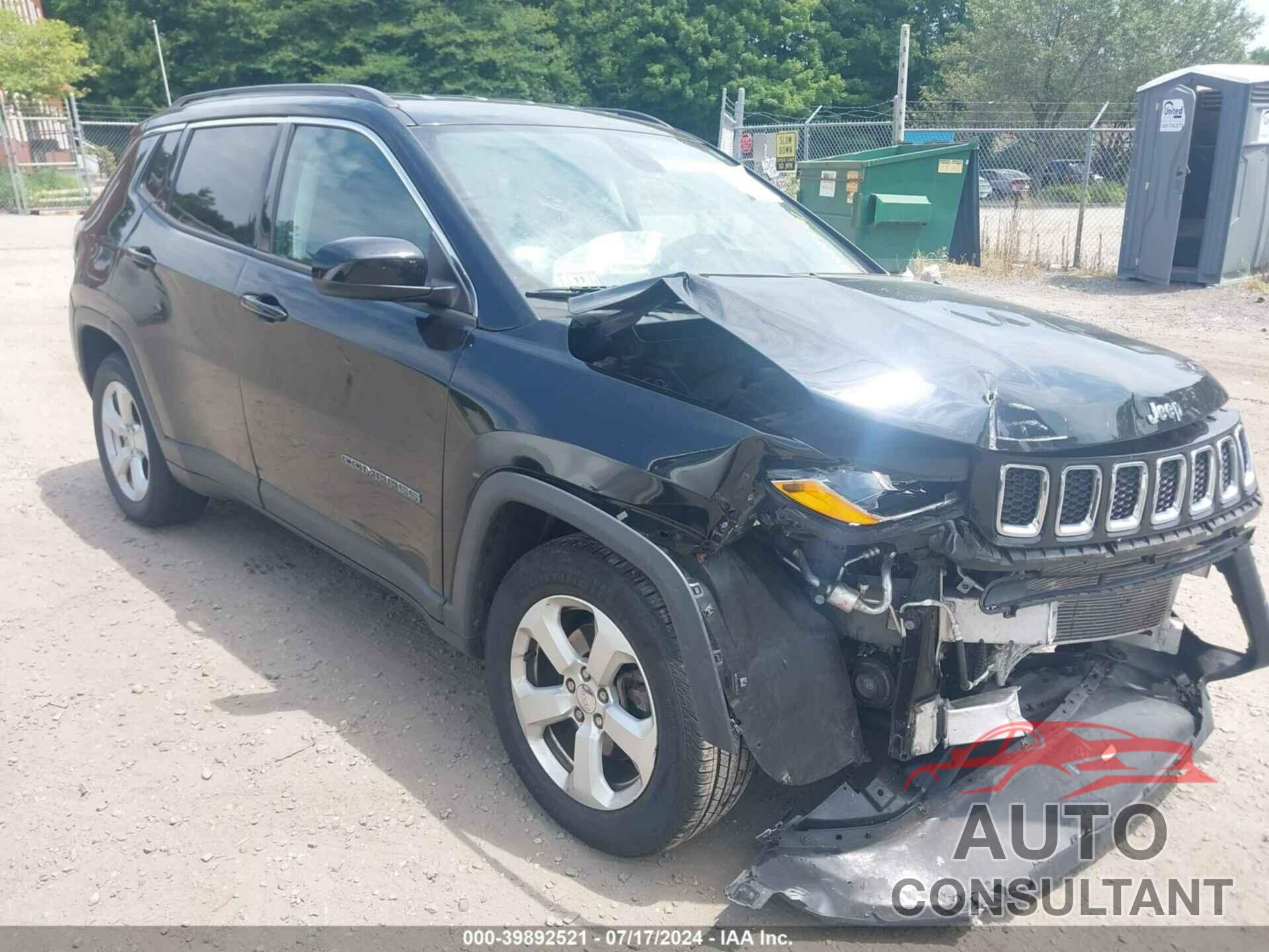 JEEP NEW COMPASS 2017 - 3C4NJCBB5HT629514