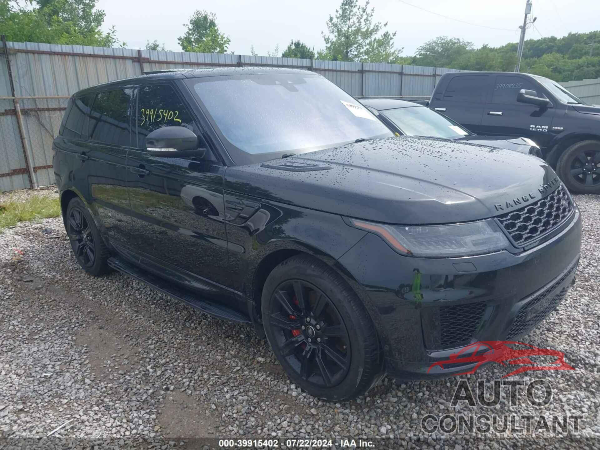 LAND ROVER RANGE ROVER SPORT 2018 - SALWV2SV7JA408578