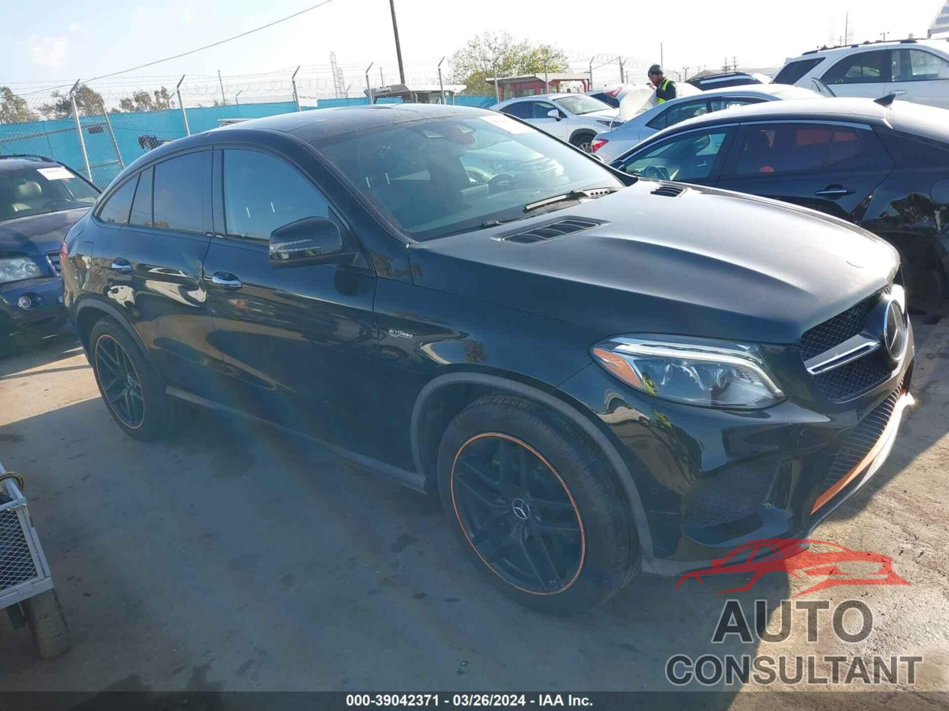 MERCEDES-BENZ AMG GLE 43 COUPE 2018 - 4JGED6EB7JA096613