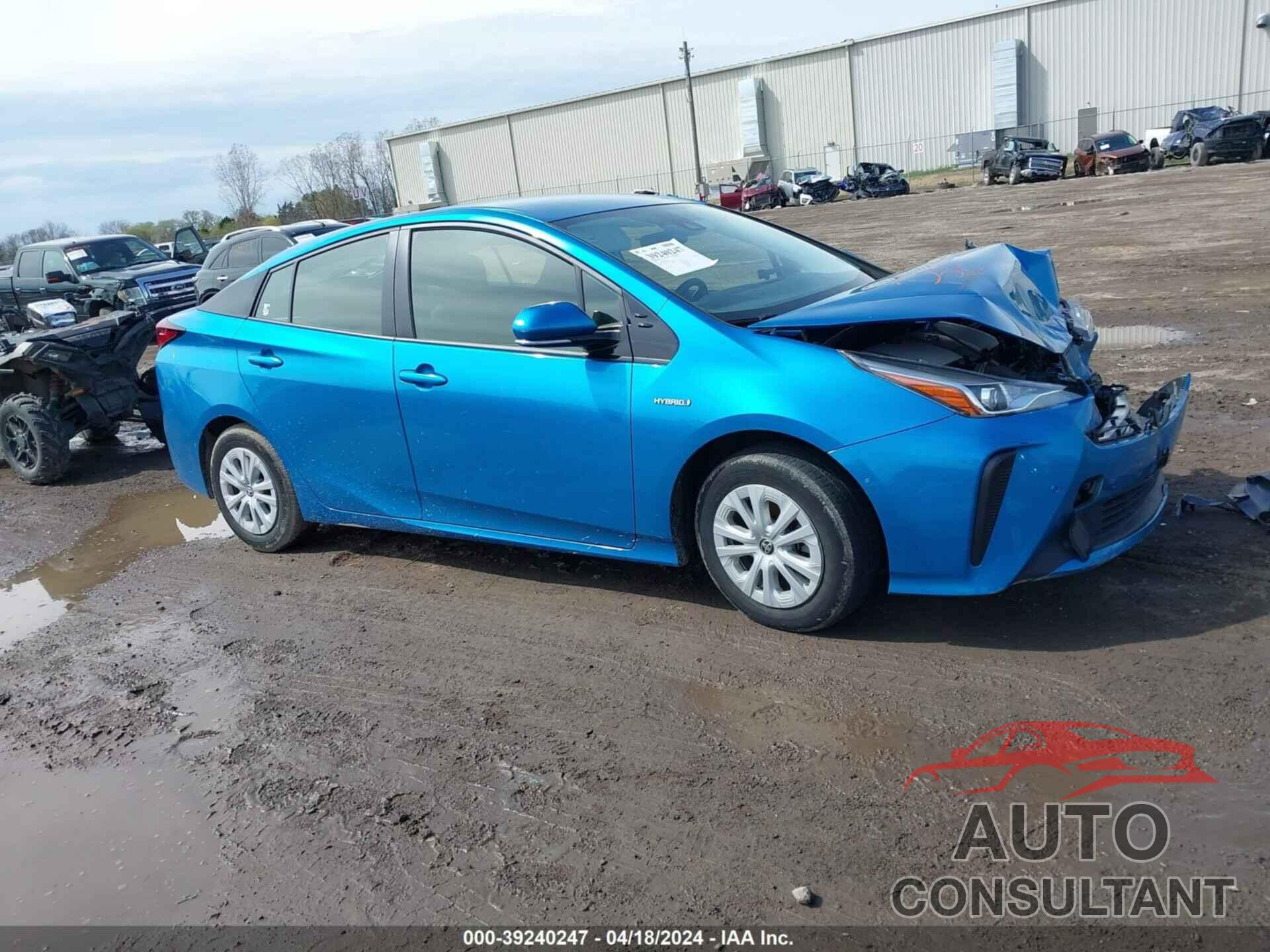 TOYOTA PRIUS 2019 - JTDKARFUXK3077805