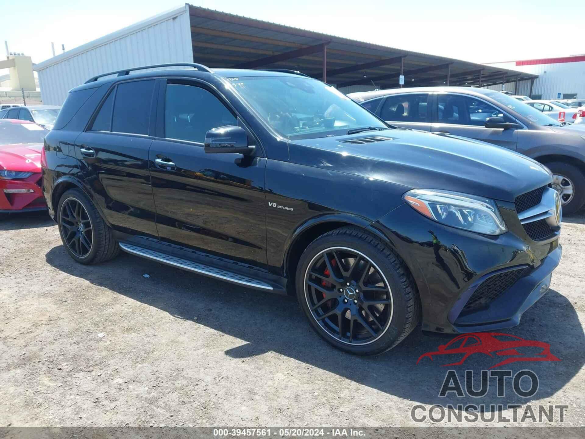 MERCEDES-BENZ AMG GLE 63 2016 - 4JGDA7FB0GA653380