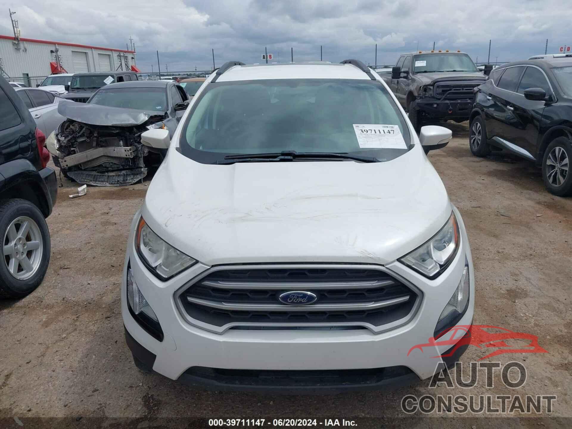 FORD ECOSPORT 2019 - MAJ3S2GE9KC267326