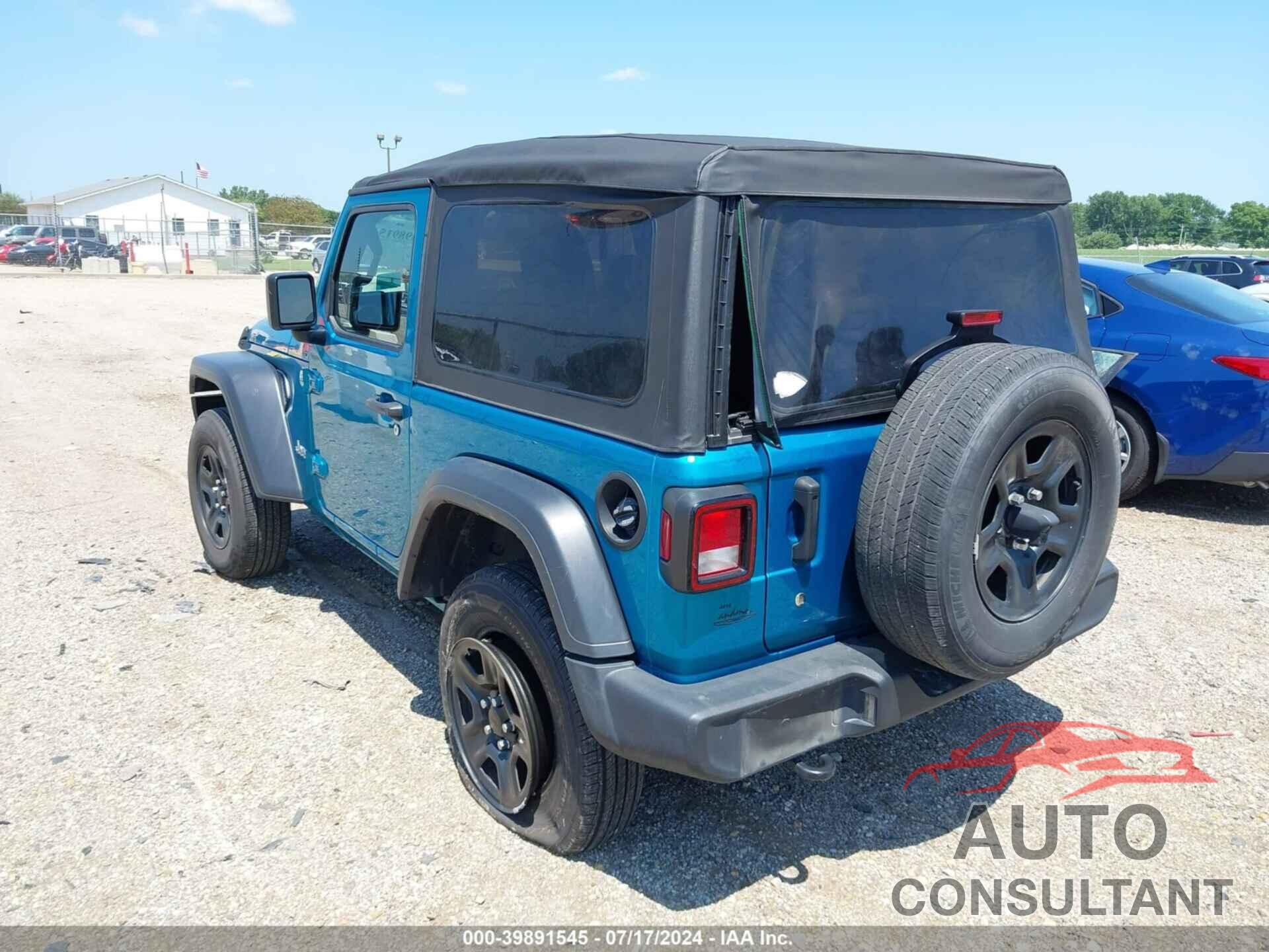 JEEP WRANGLER 2020 - 1C4GJXAN8LW185236