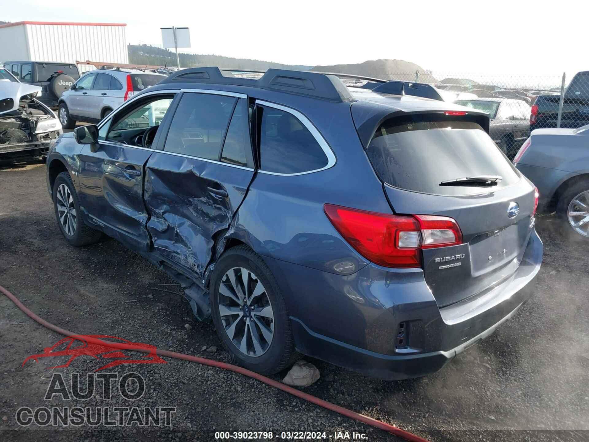SUBARU OUTBACK 2016 - 4S4BSAJC0G3243507