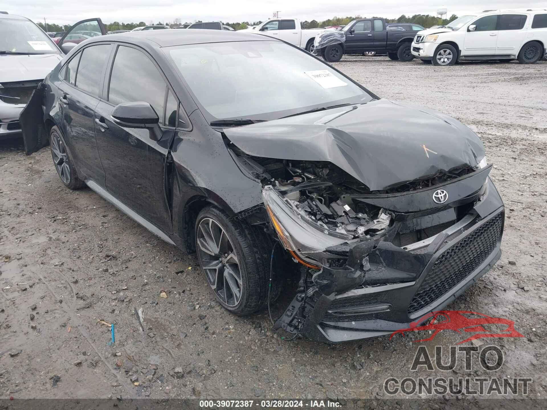 TOYOTA COROLLA 2021 - JTDS4MCE1MJ072465