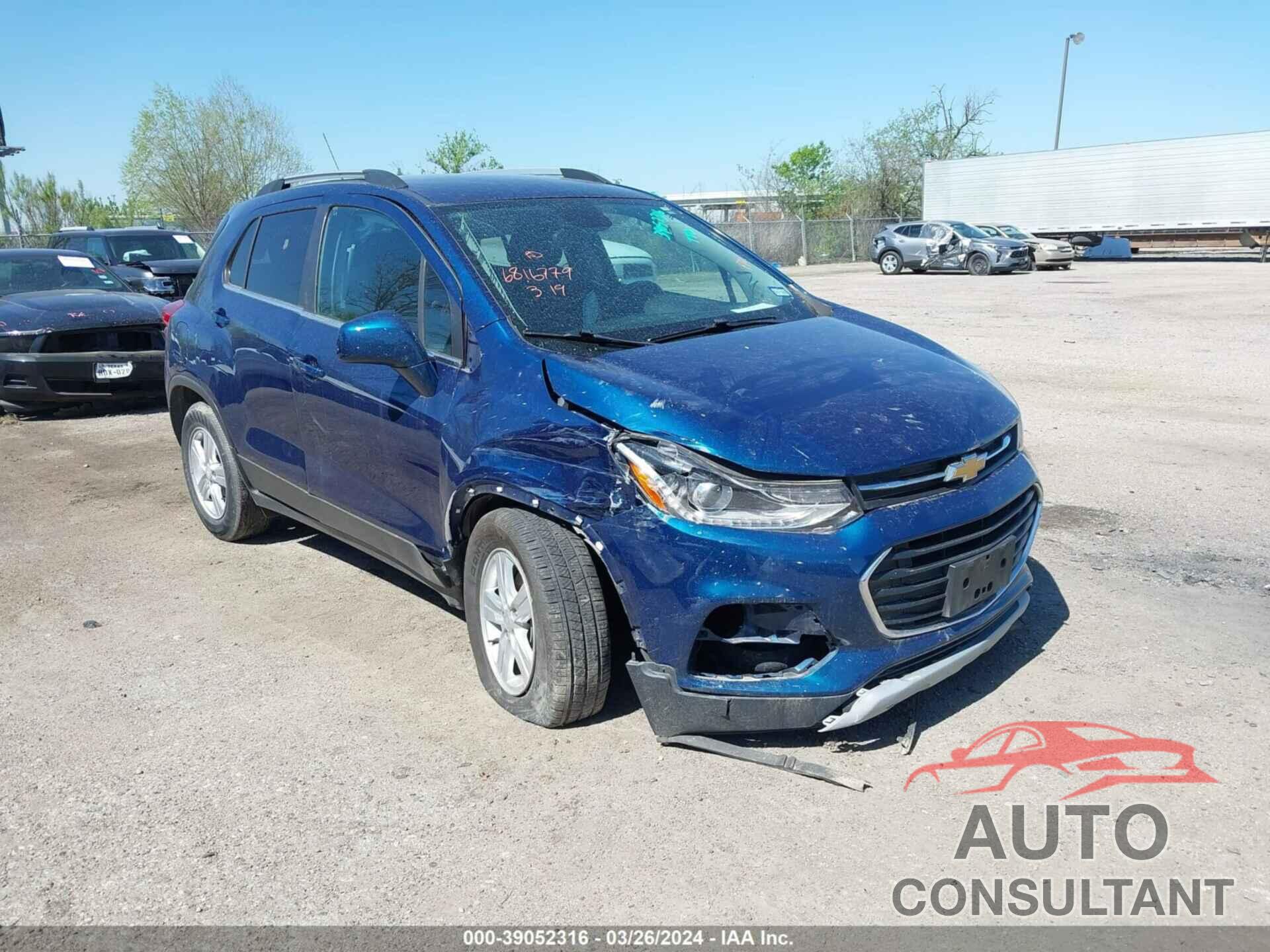 CHEVROLET TRAX 2020 - 3GNCJLSB7LL131628