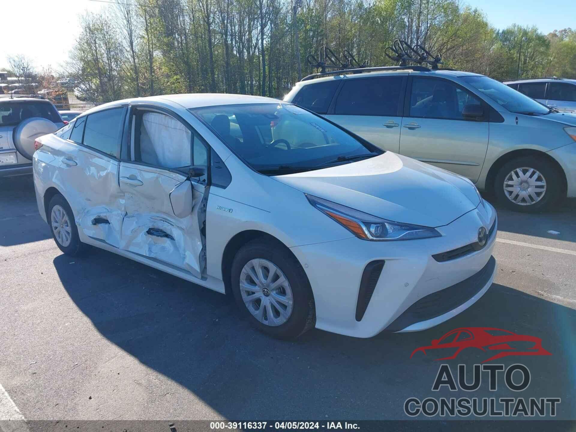 TOYOTA PRIUS 2019 - JTDKARFU3K3081985