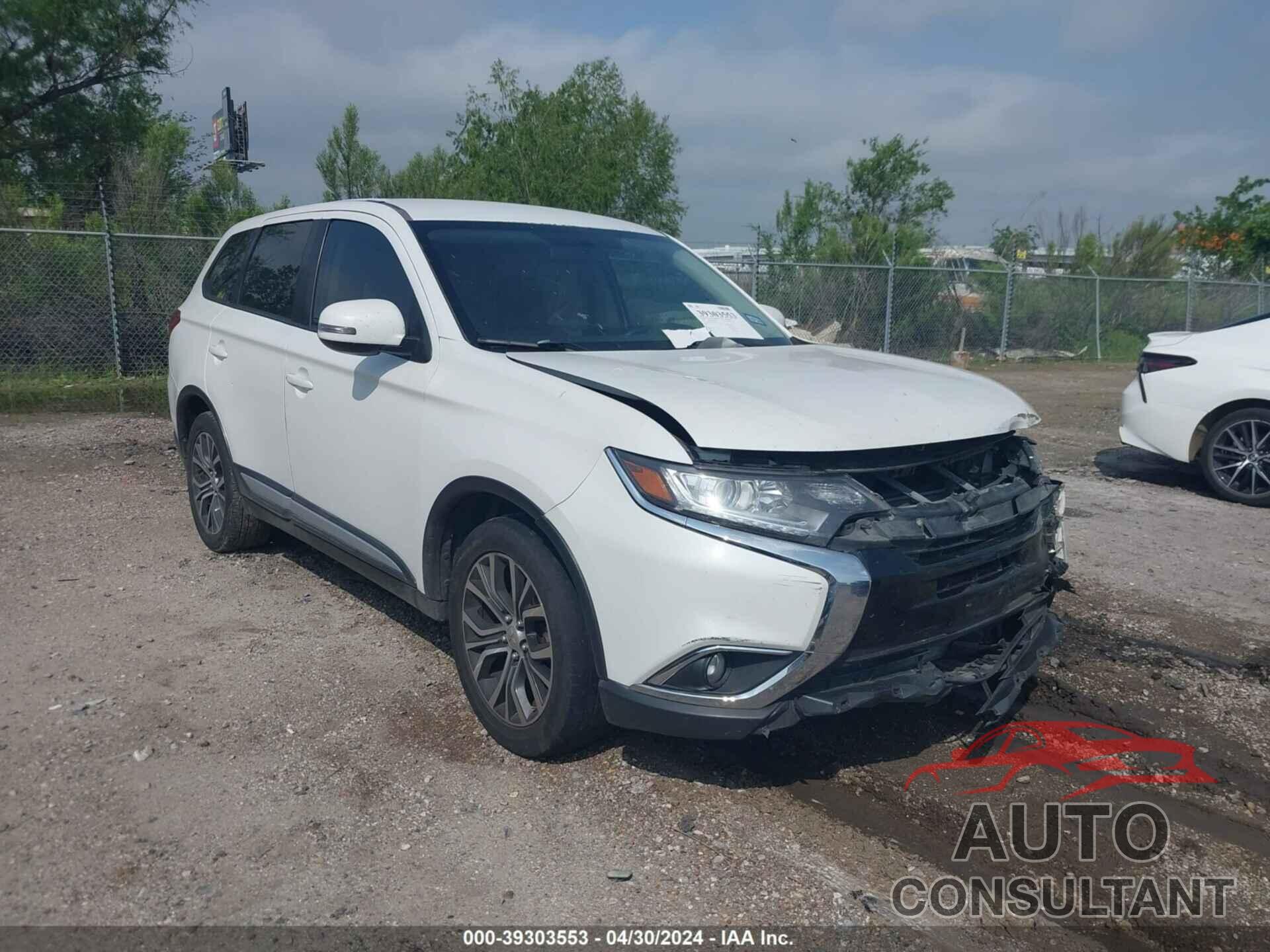 MITSUBISHI OUTLANDER 2016 - JA4AD3A38GZ056092