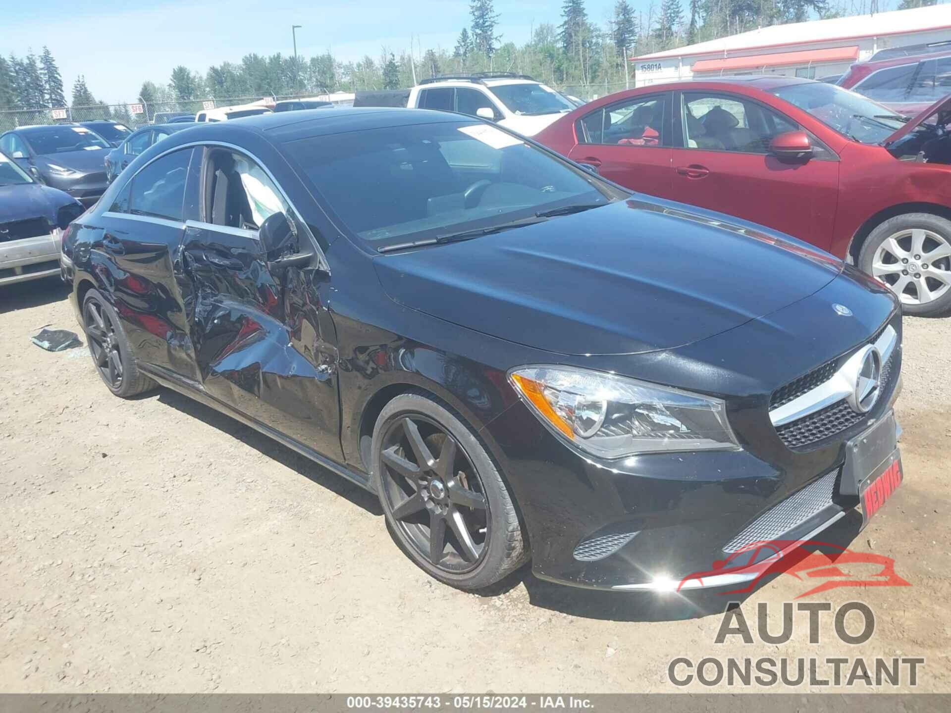MERCEDES-BENZ CLA 250 2018 - WDDSJ4GB9JN504044
