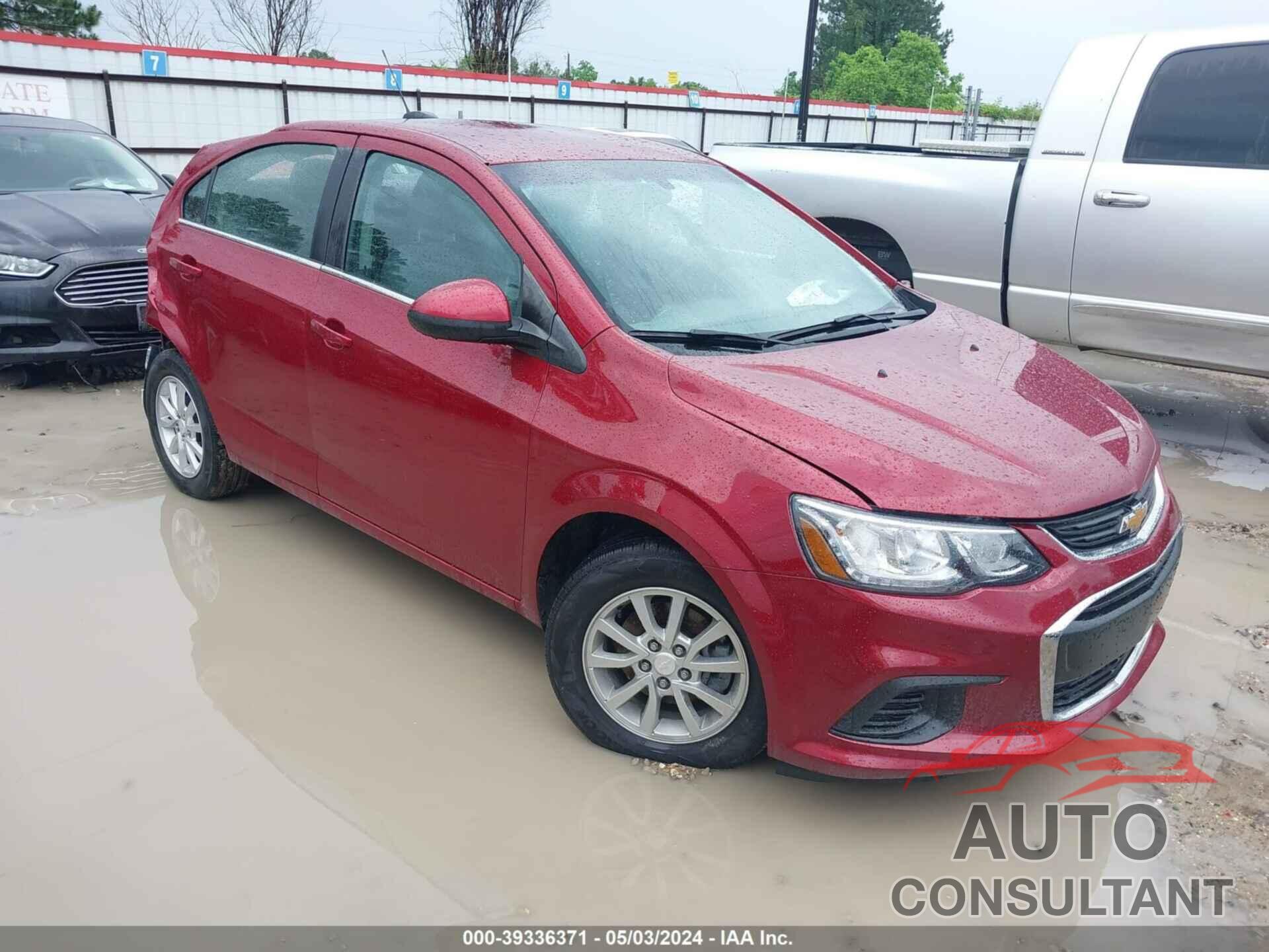 CHEVROLET SONIC 2017 - 1G1JD5SH3H4163764