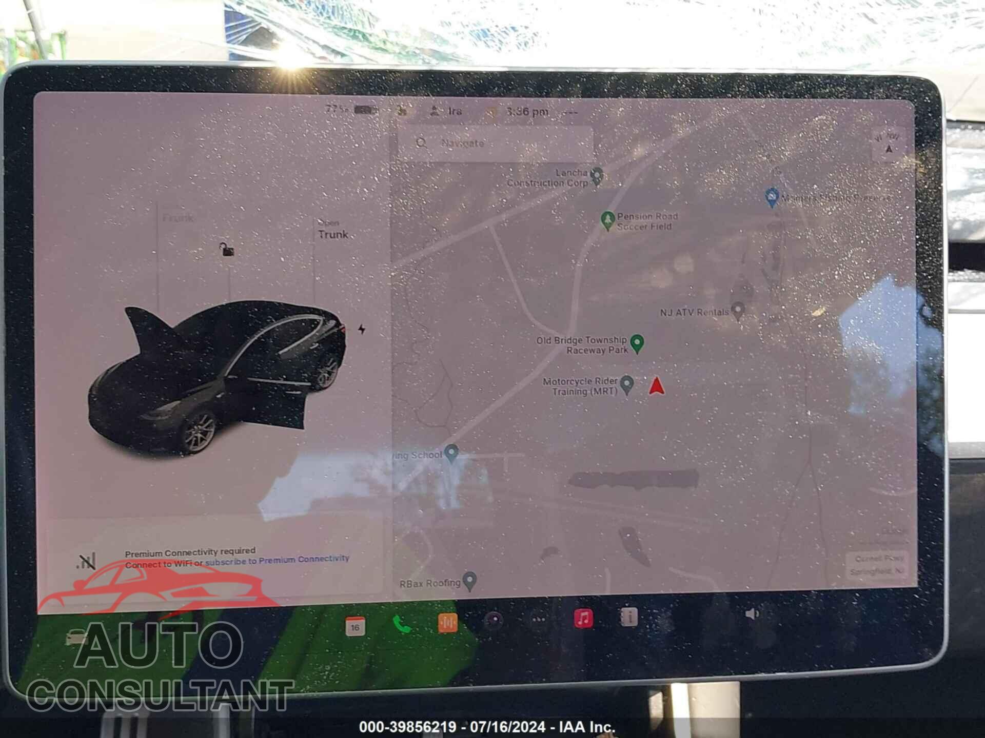 TESLA MODEL 3 2019 - 5YJ3E1EB9KF213967