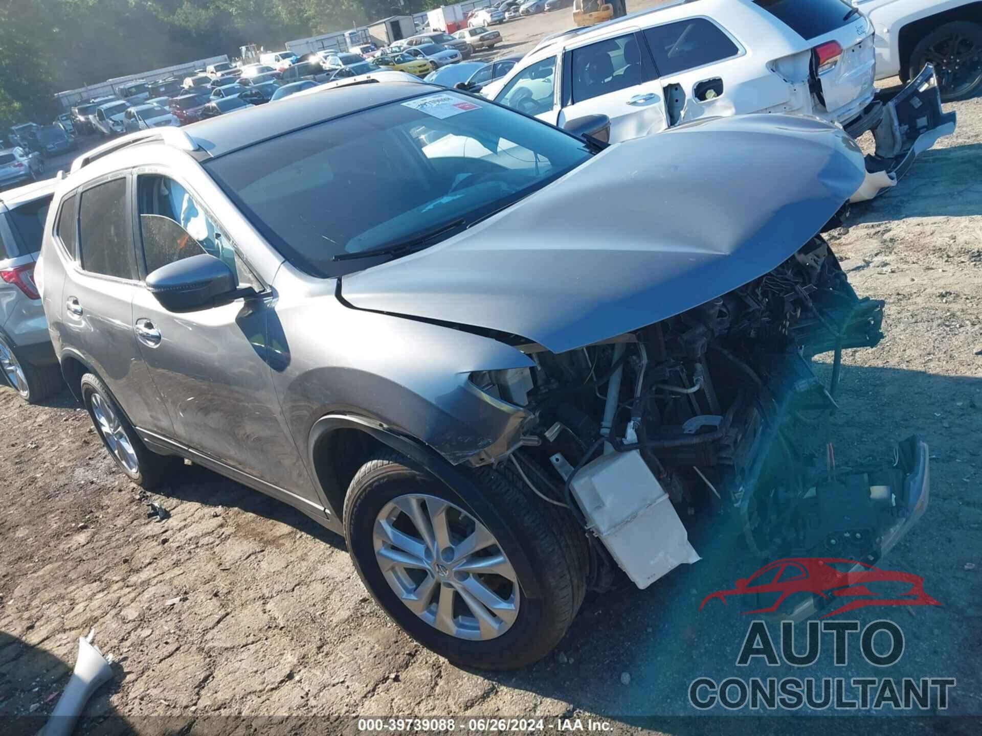 NISSAN ROGUE 2016 - KNMAT2MV5GP635259