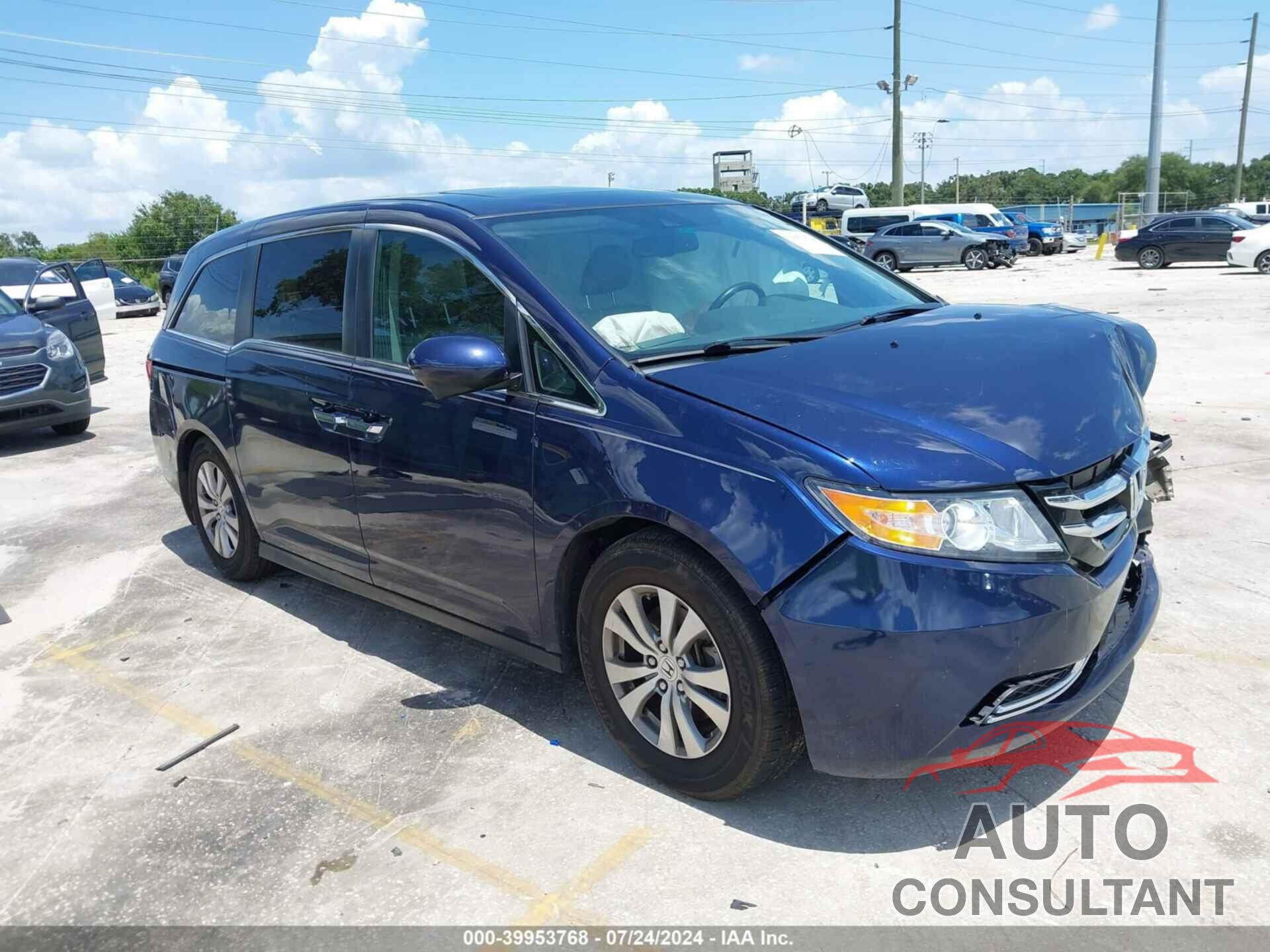 HONDA ODYSSEY 2016 - 5FNRL5H65GB151089