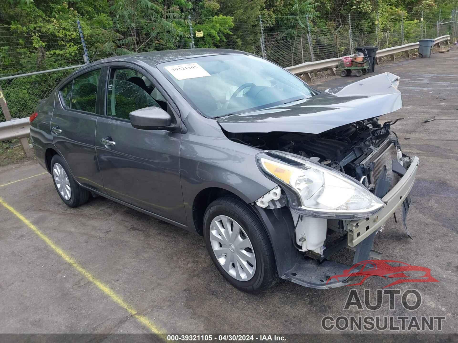 NISSAN VERSA 2019 - 3N1CN7AP2KL866276