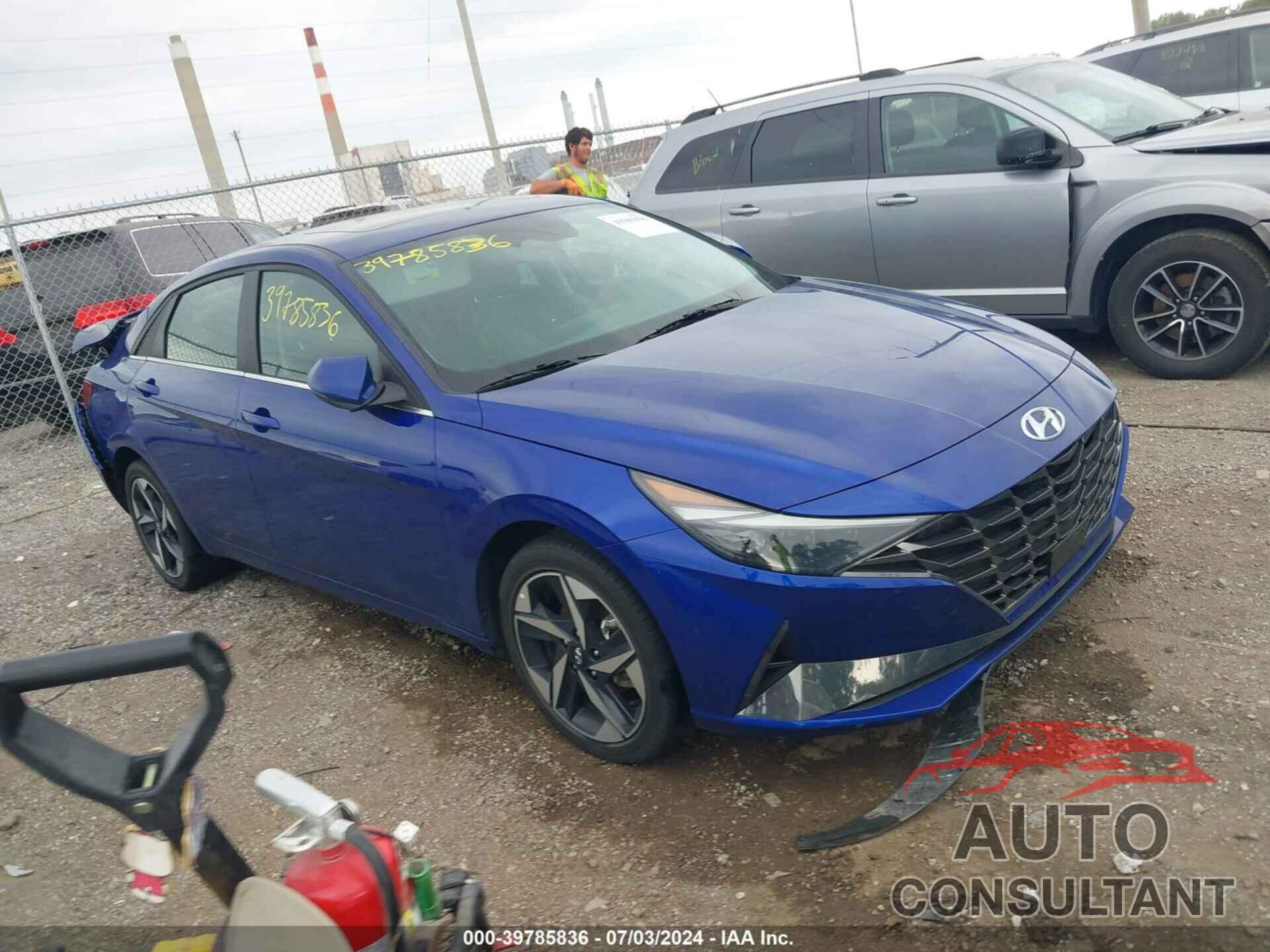 HYUNDAI ELANTRA HYBRID 2023 - KMHLN4AJ1PU088374