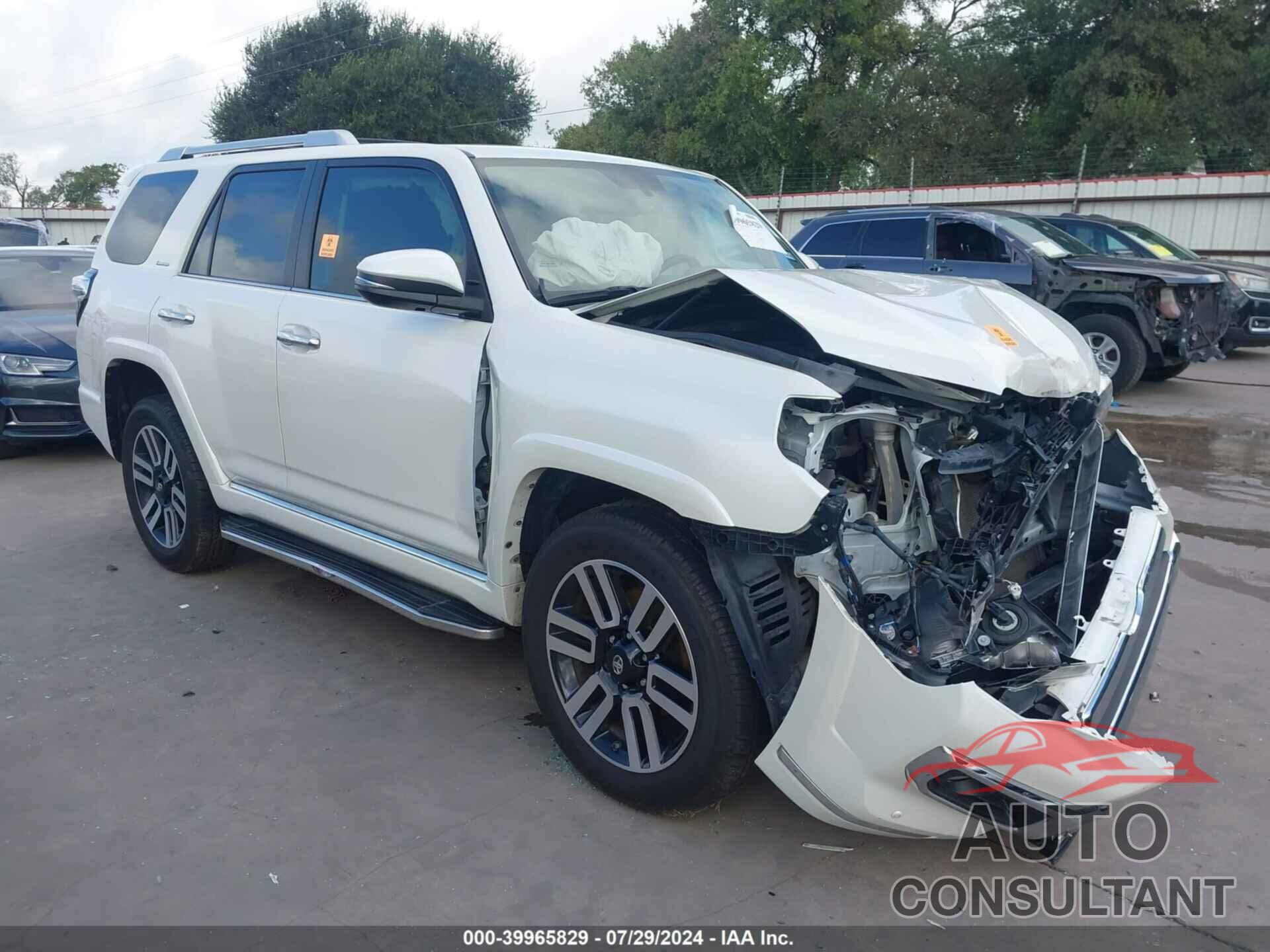 TOYOTA 4RUNNER 2016 - JTEBU5JR7G5377196