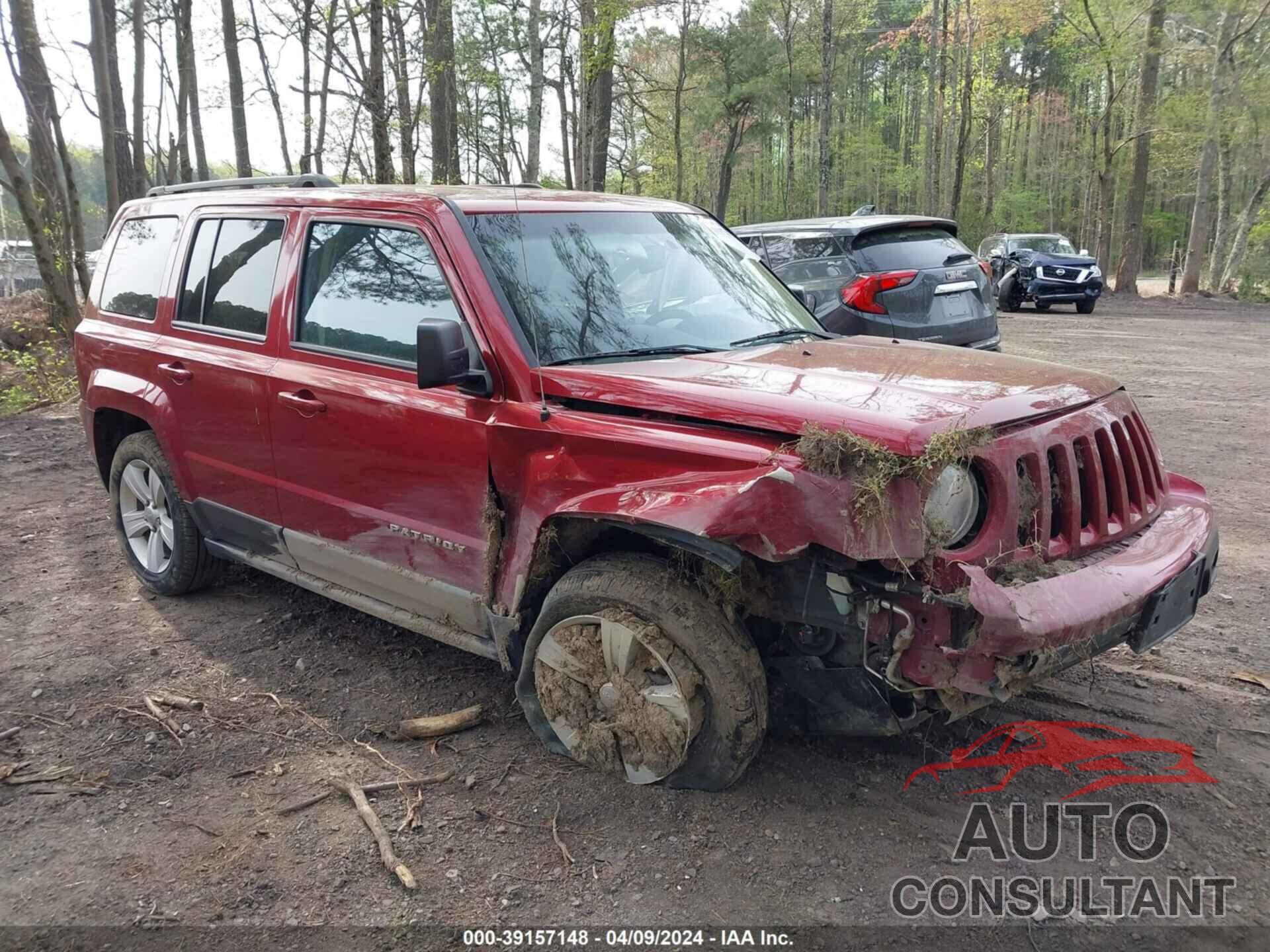 JEEP PATRIOT 2017 - 1C4NJPFB4HD187476