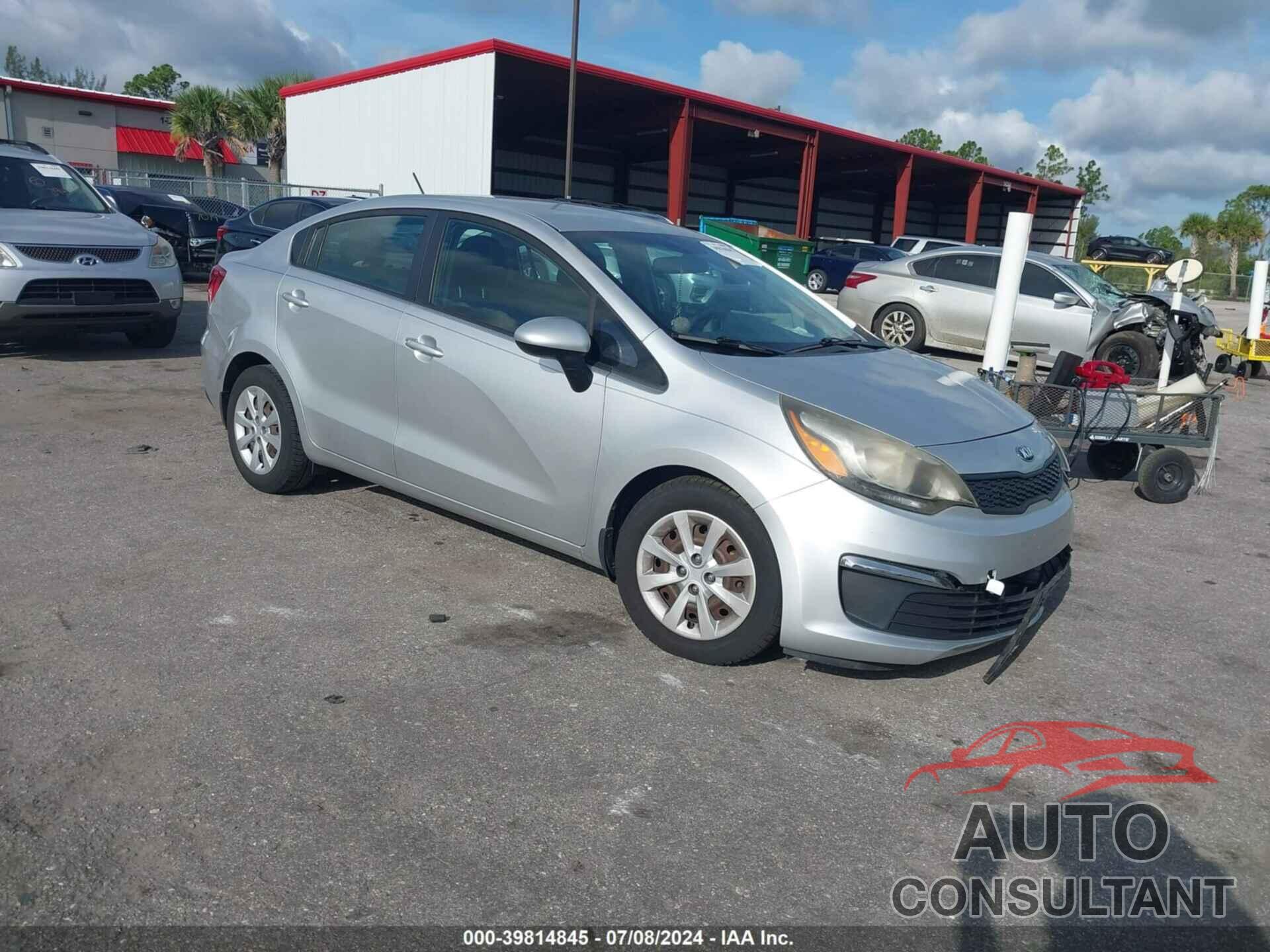 KIA RIO 2016 - KNADM4A3XG6660735