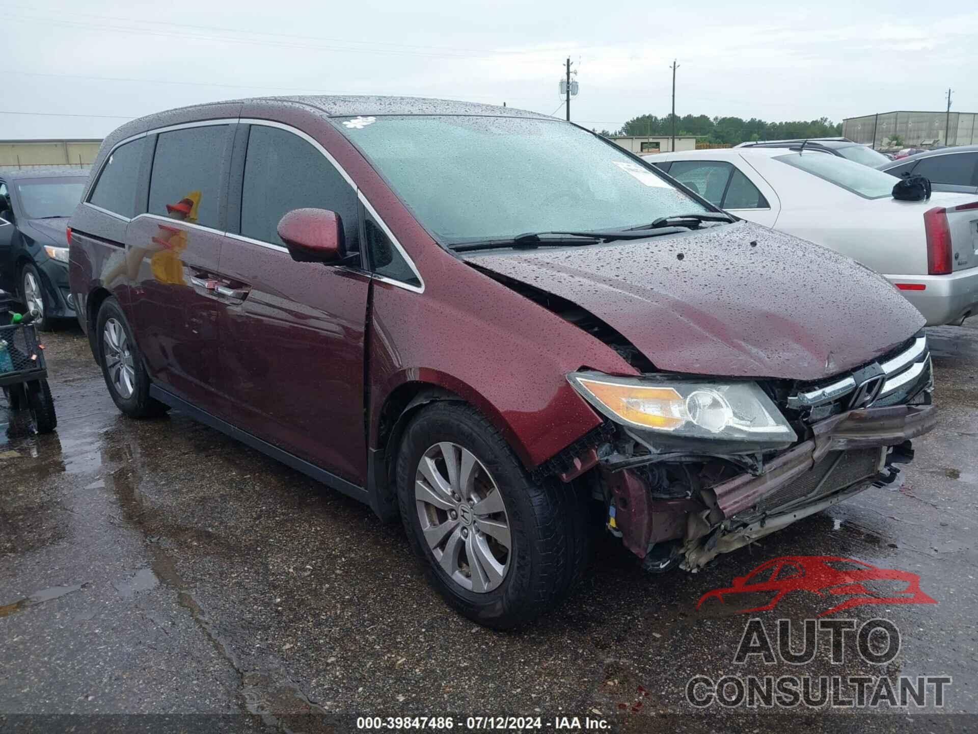 HONDA ODYSSEY 2017 - 5FNRL5H69HB003593