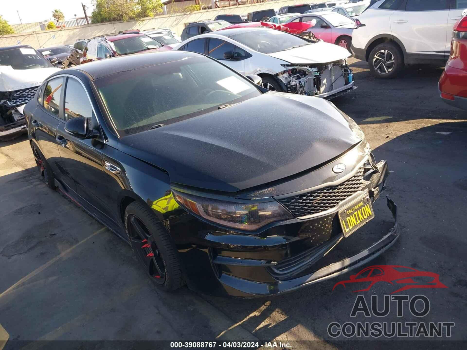 KIA OPTIMA 2016 - 5XXGT4L38GG079753
