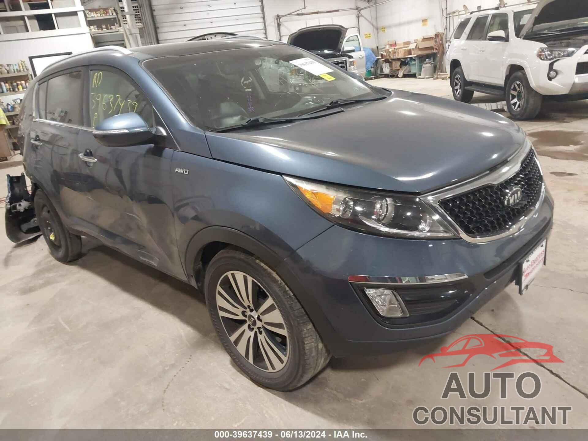 KIA SPORTAGE 2016 - KNDPCCAC1G7860524