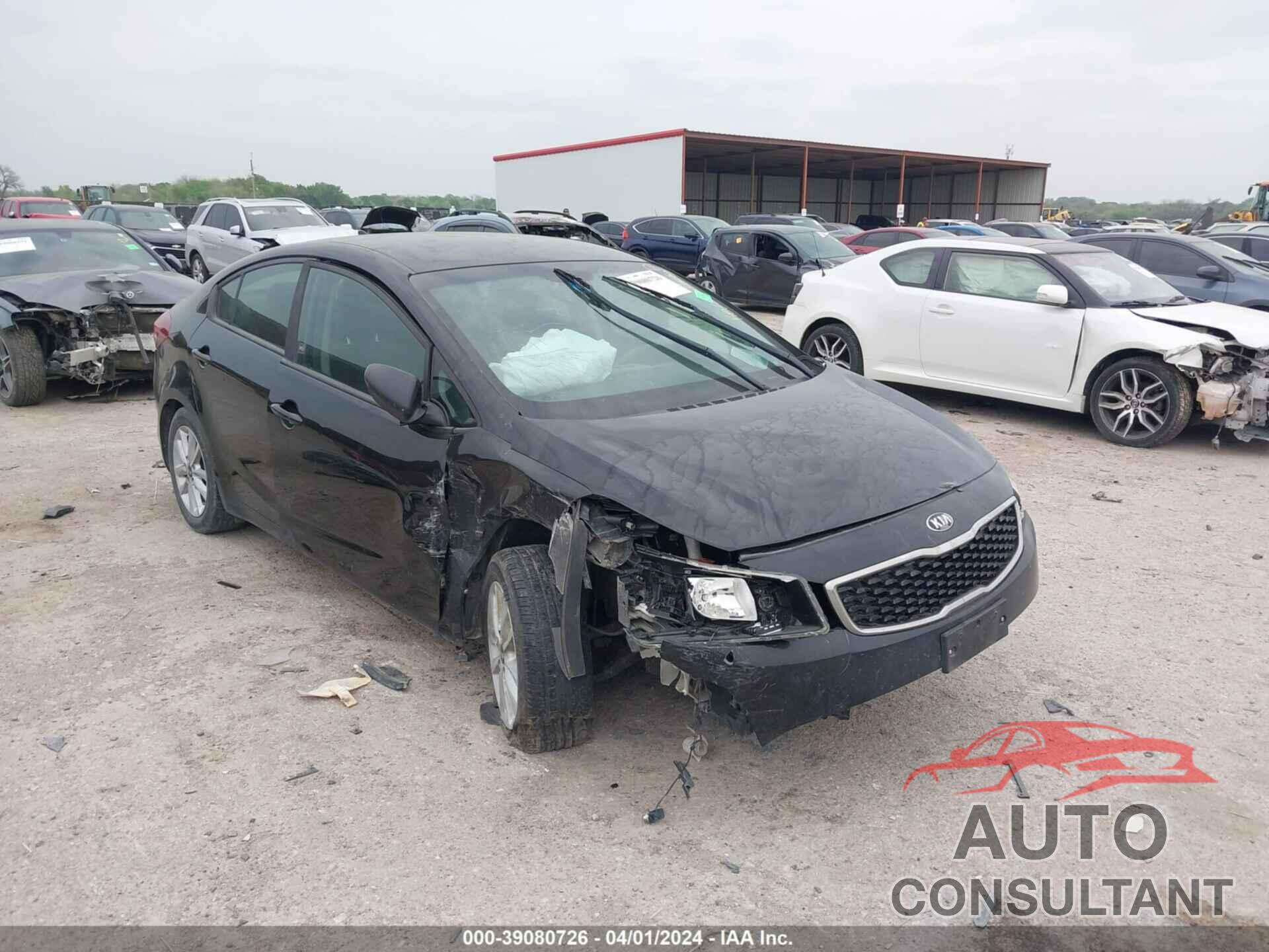 KIA FORTE 2017 - 3KPFL4A79HE009318