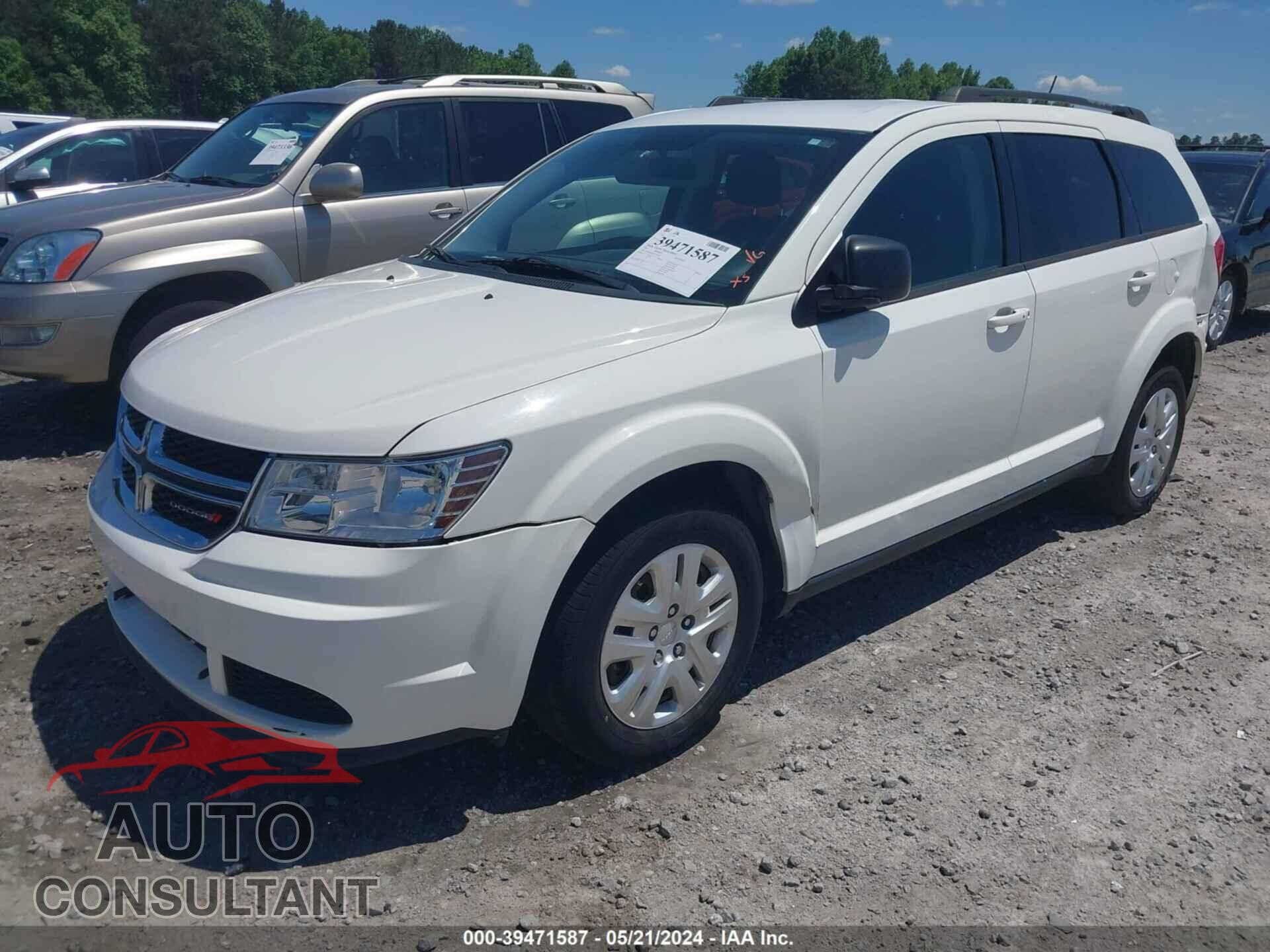 DODGE JOURNEY 2017 - 3C4PDCAB2HT706454