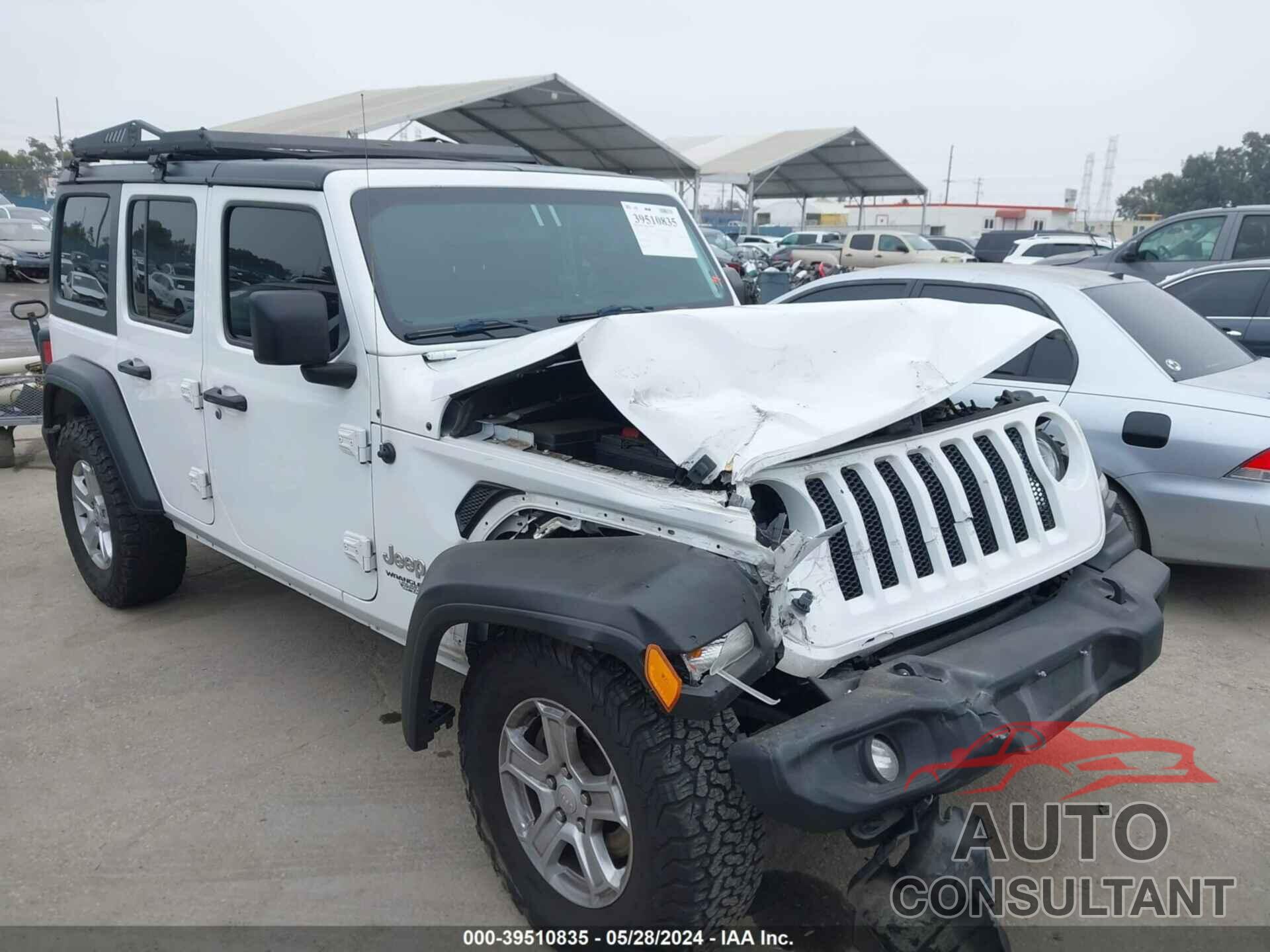 JEEP WRANGLER UNLIMITED 2020 - 1C4HJXDG6LW142001