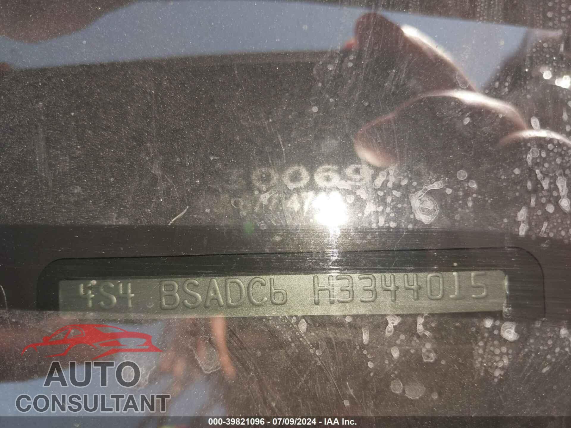 SUBARU OUTBACK 2017 - 4S4BSADC6H3344015