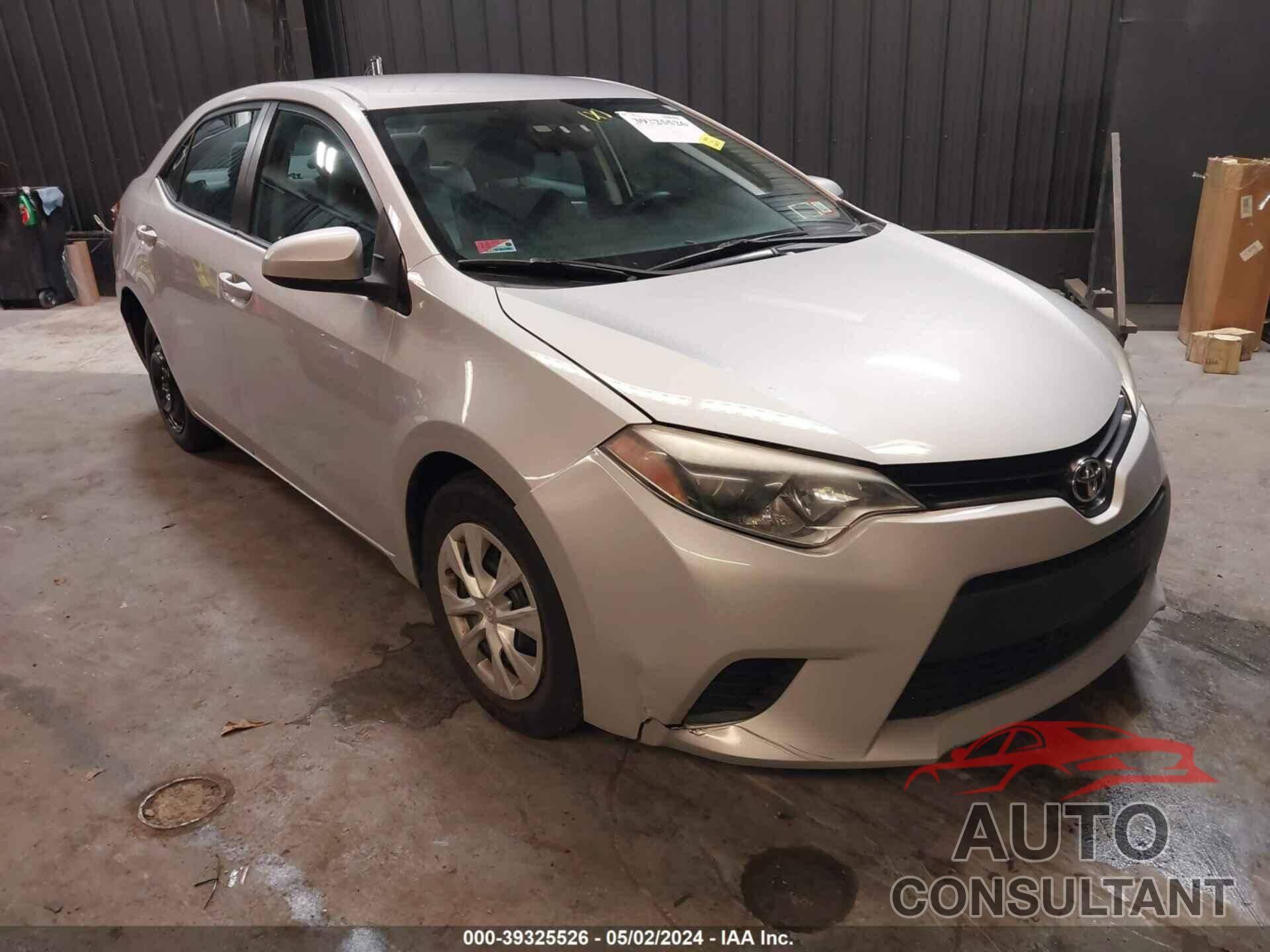 TOYOTA COROLLA 2016 - 2T1BURHE9GC628074