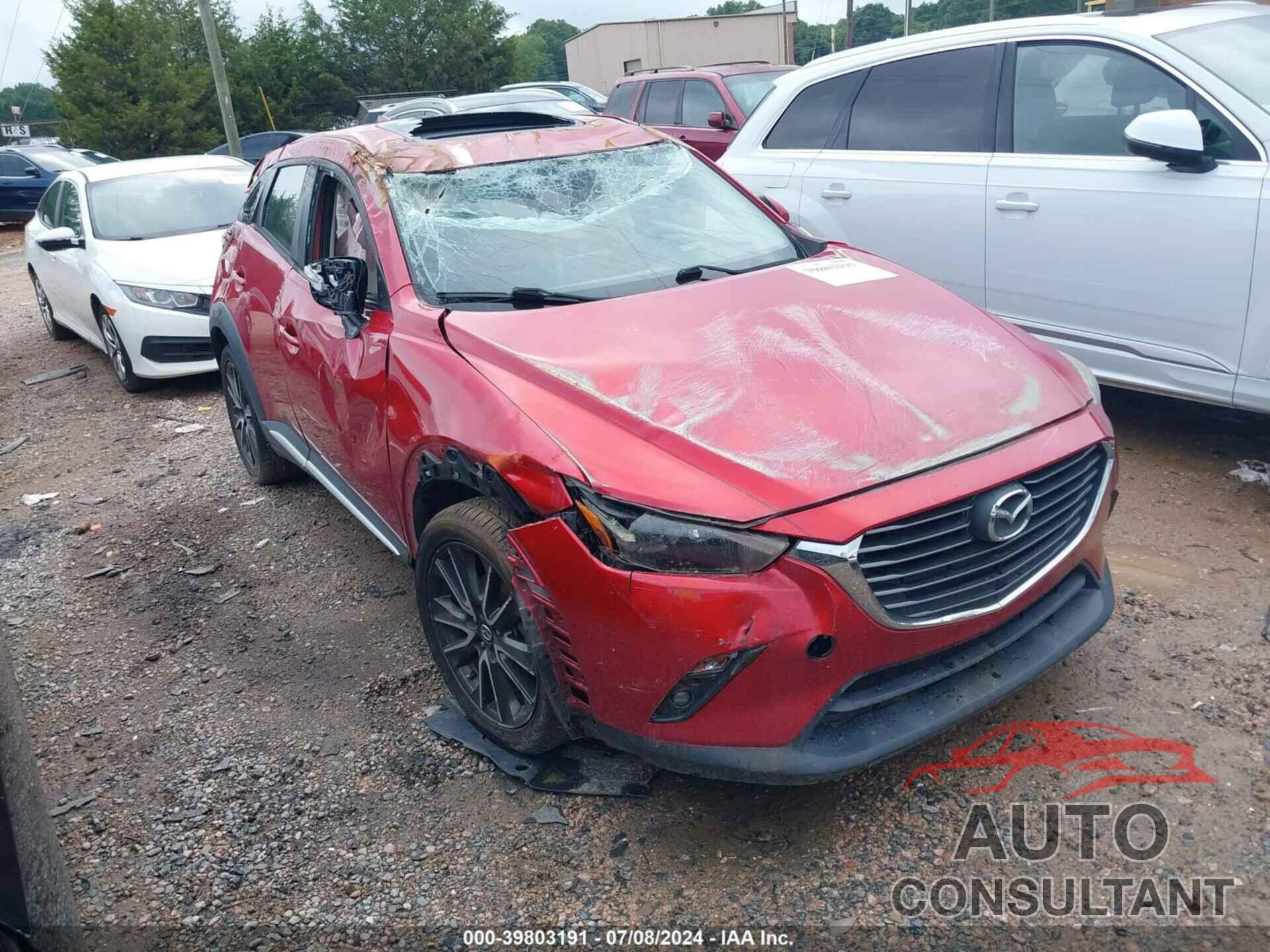 MAZDA CX-3 2016 - JM1DKBD72G0106541