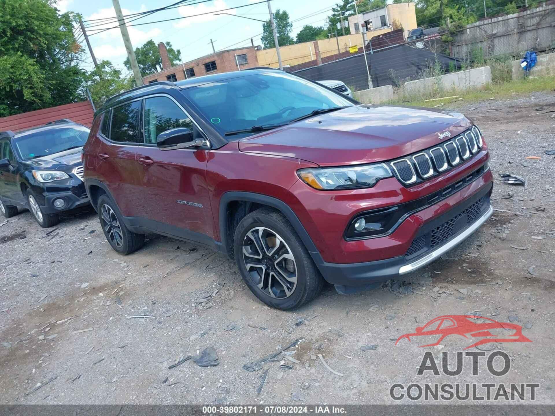 JEEP COMPASS 2022 - 3C4NJDCB3NT102961