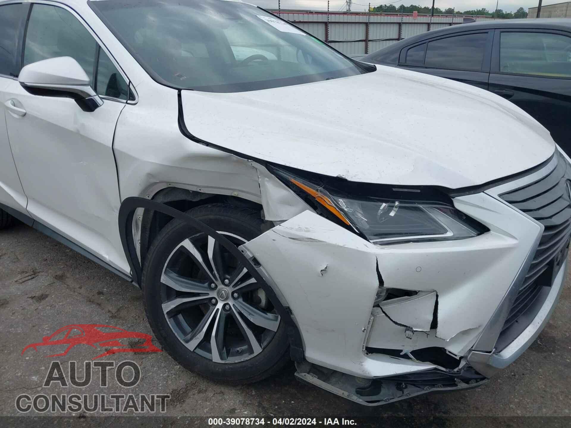 LEXUS RX 2017 - 2T2ZZMCA3HC064183