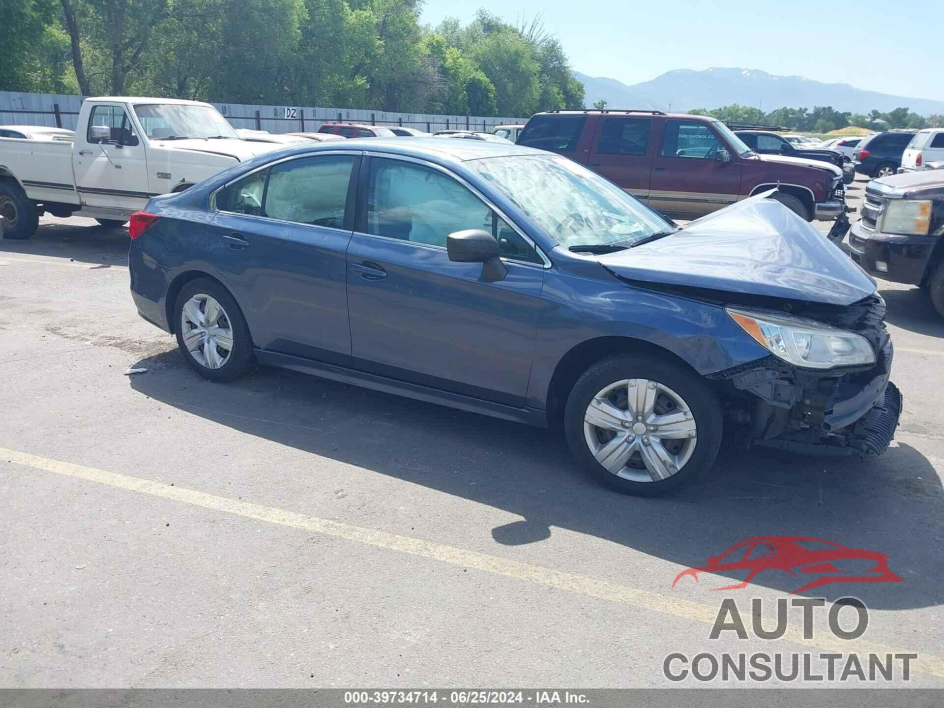 SUBARU LEGACY 2017 - 4S3BNAA67H3031419