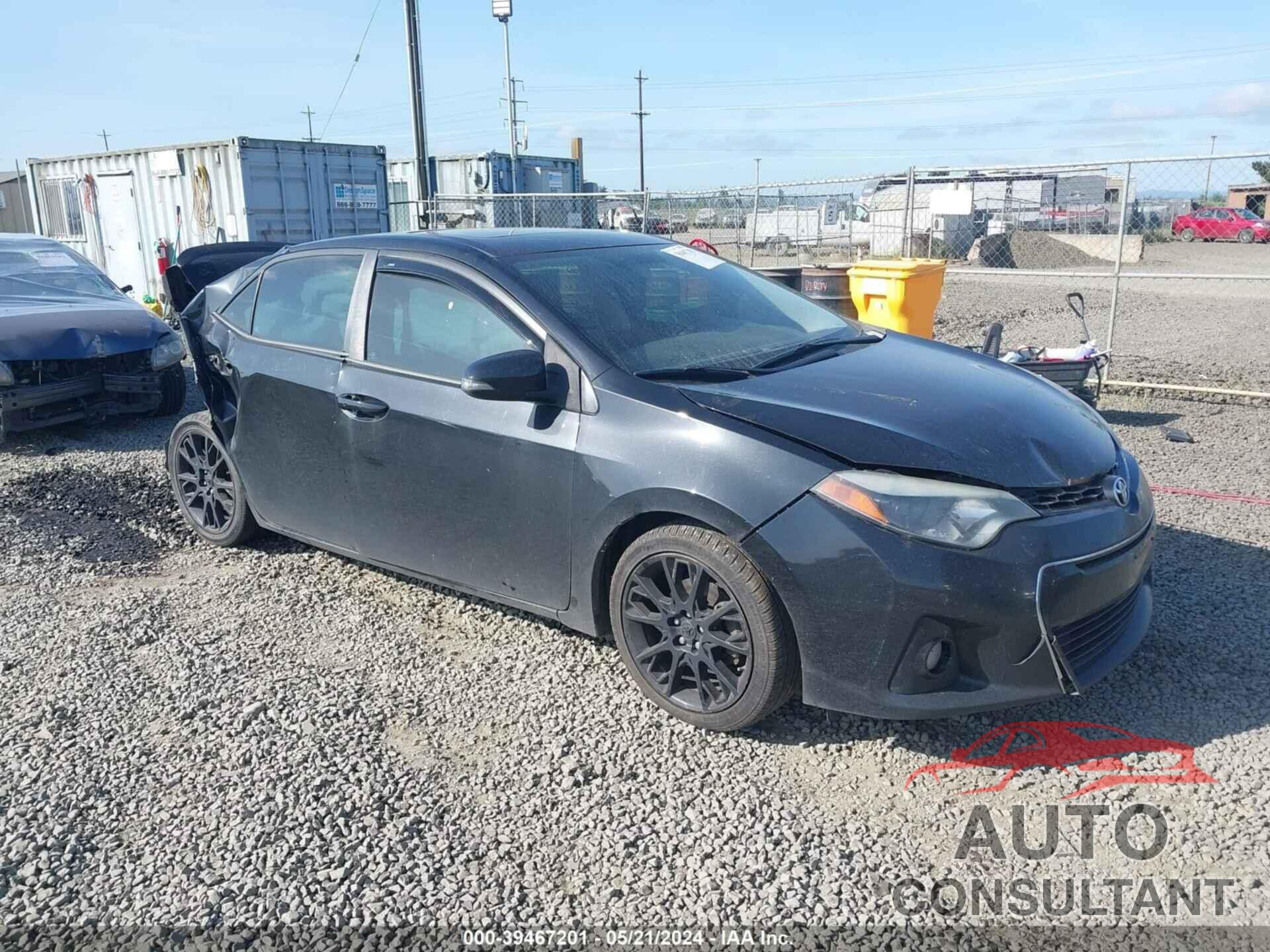 TOYOTA COROLLA 2016 - 2T1BURHE4GC568298