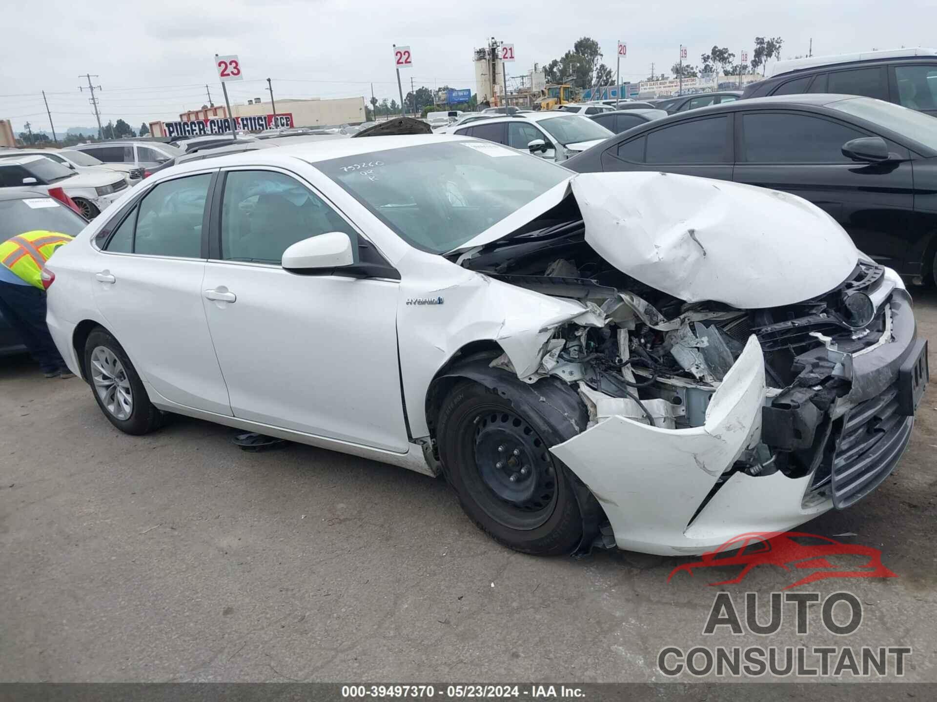 TOYOTA CAMRY 2016 - 4T1BD1FK9GU189905
