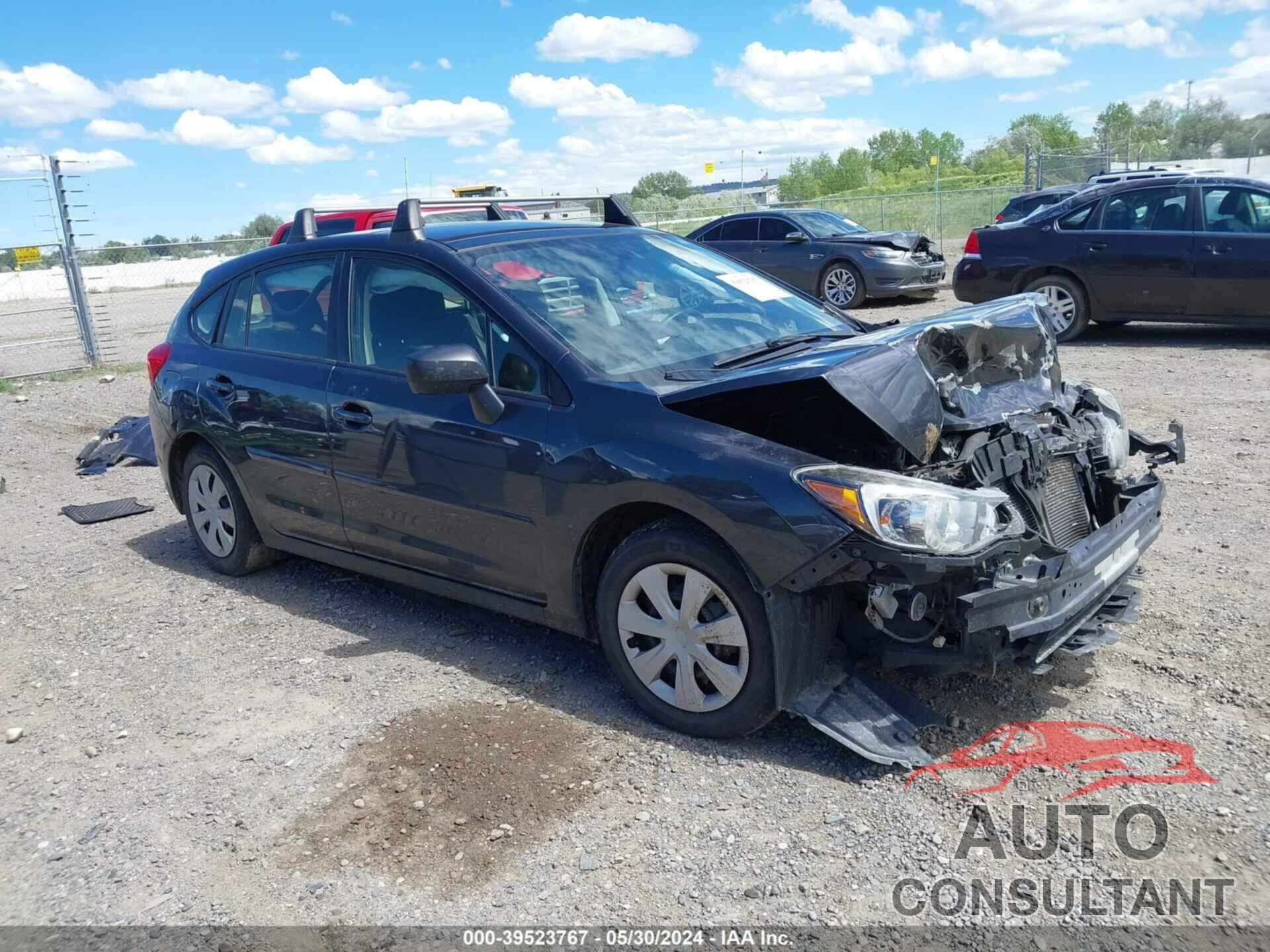 SUBARU IMPREZA 2016 - JF1GPAA61G9317302