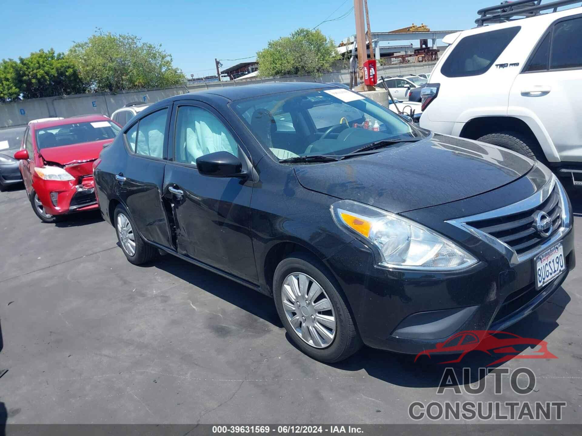 NISSAN VERSA 2019 - 3N1CN7AP0KL847094