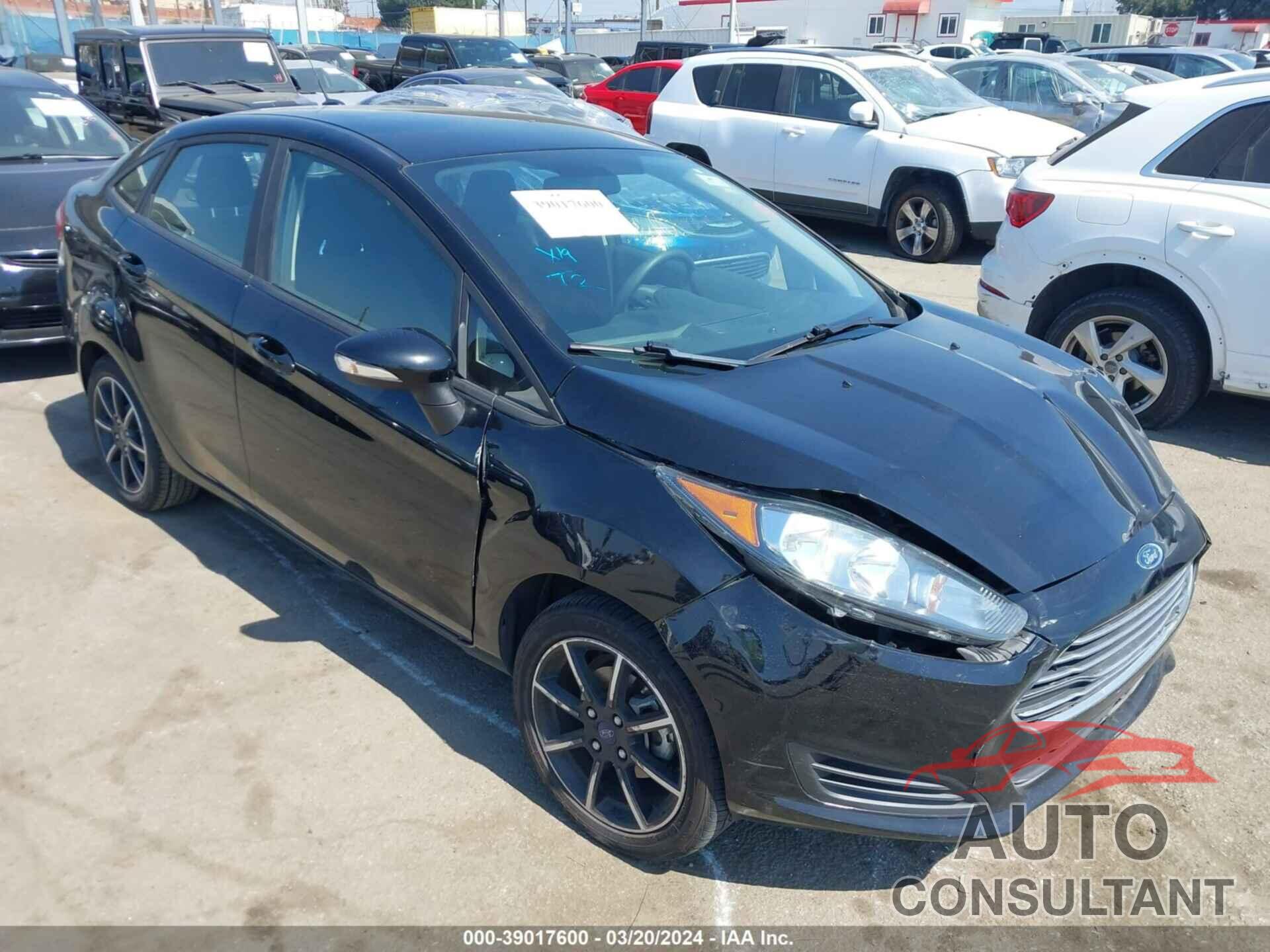 FORD FIESTA 2017 - 3FADP4BJ3HM168255