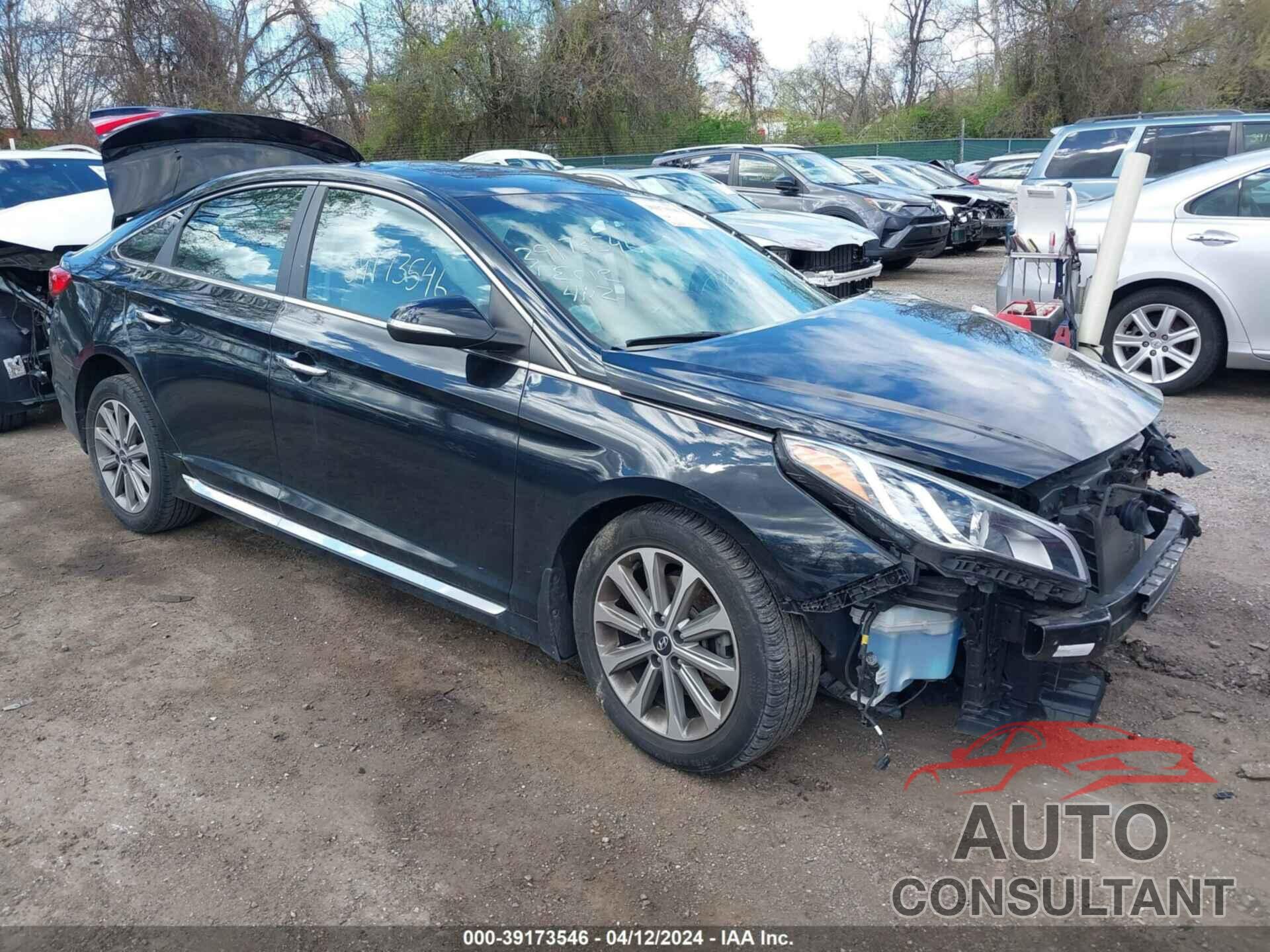 HYUNDAI SONATA 2017 - 5NPE34AF4HH547147