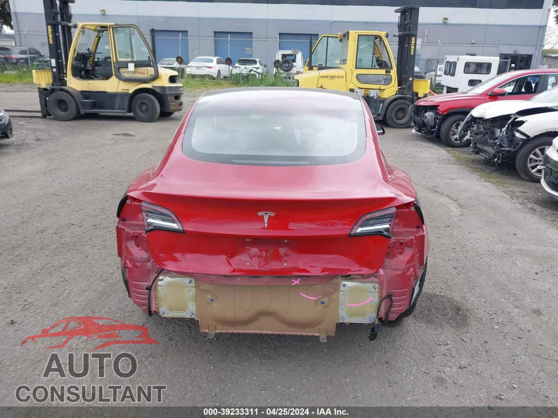 TESLA MODEL 3 2018 - 5YJ3E1EA0JF040510