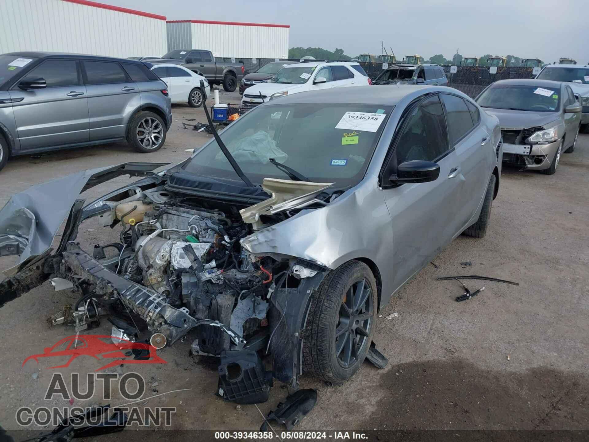 DODGE DART 2016 - 1C3CDFBB0GD516028