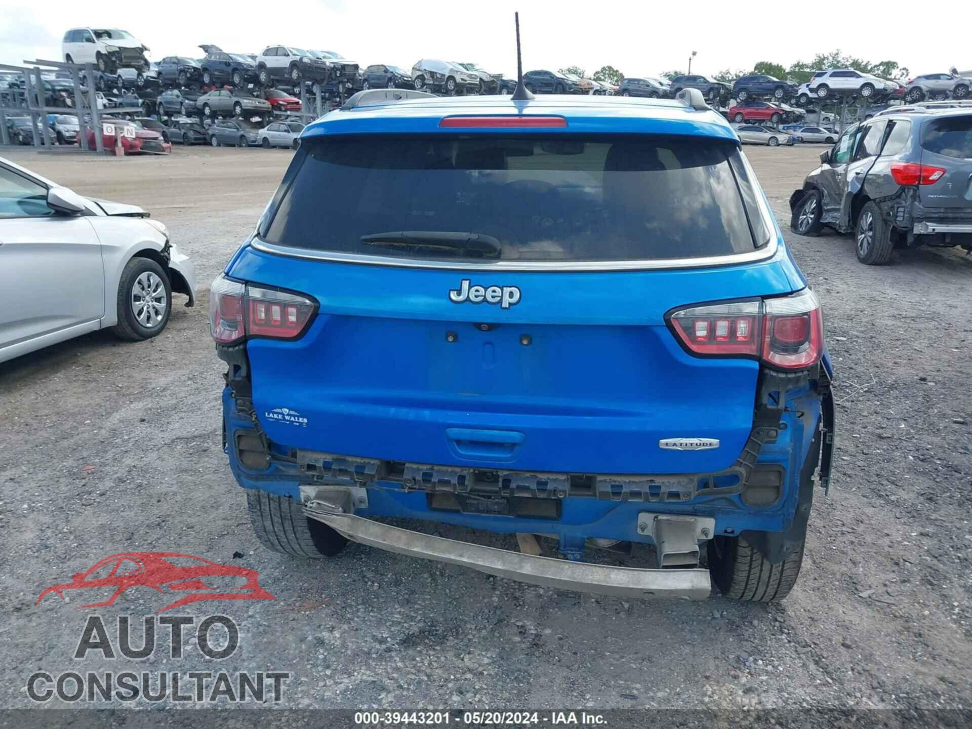 JEEP COMPASS 2019 - 3C4NJCBB0KT637057