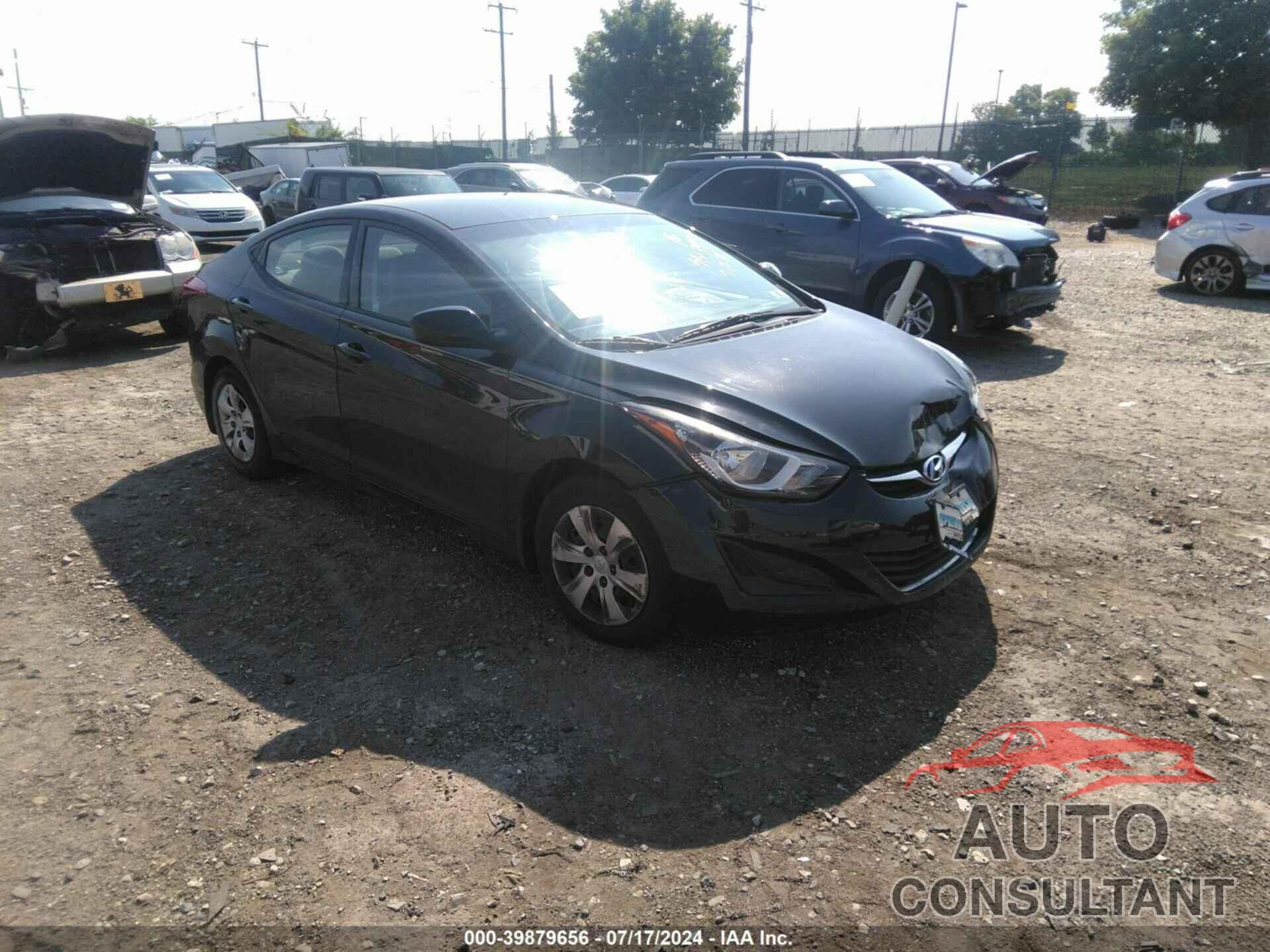 HYUNDAI ELANTRA 2016 - 5NPDH4AE8GH713527