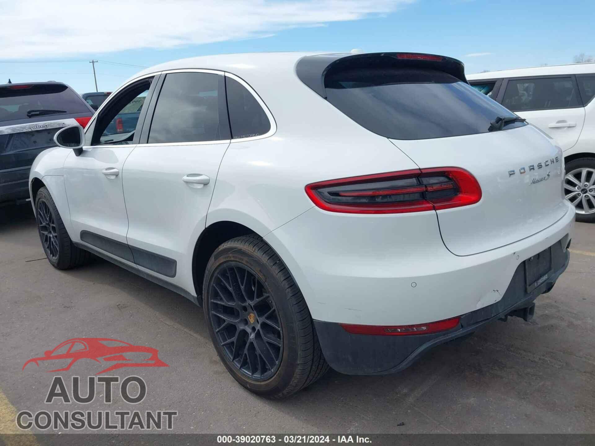 PORSCHE MACAN 2016 - WP1AB2A59GLB45971